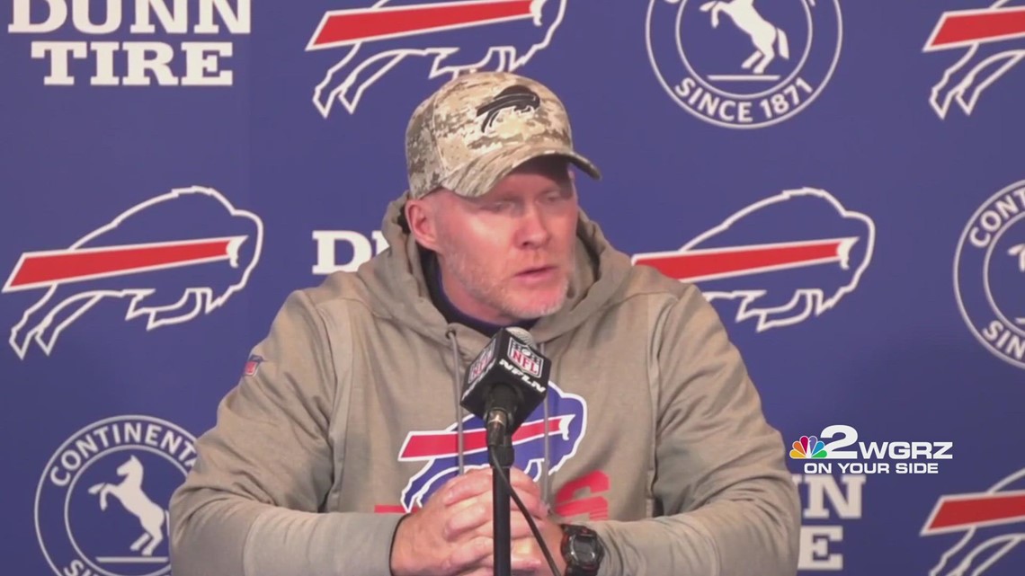 LIVE: Coach McDermott to speak ahead of Bills game against NY Jets