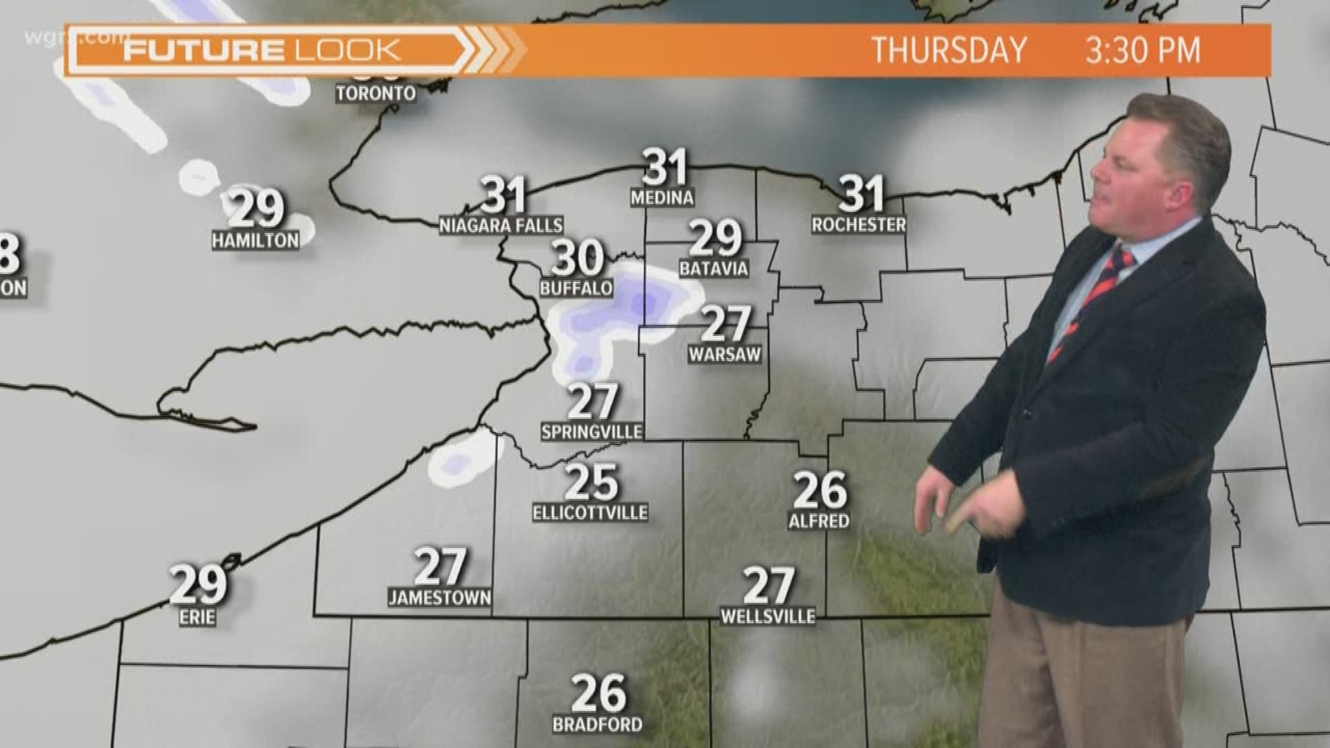 Storm Team 2 Patrick Hammer's Midday Forecast for 1/23/2019