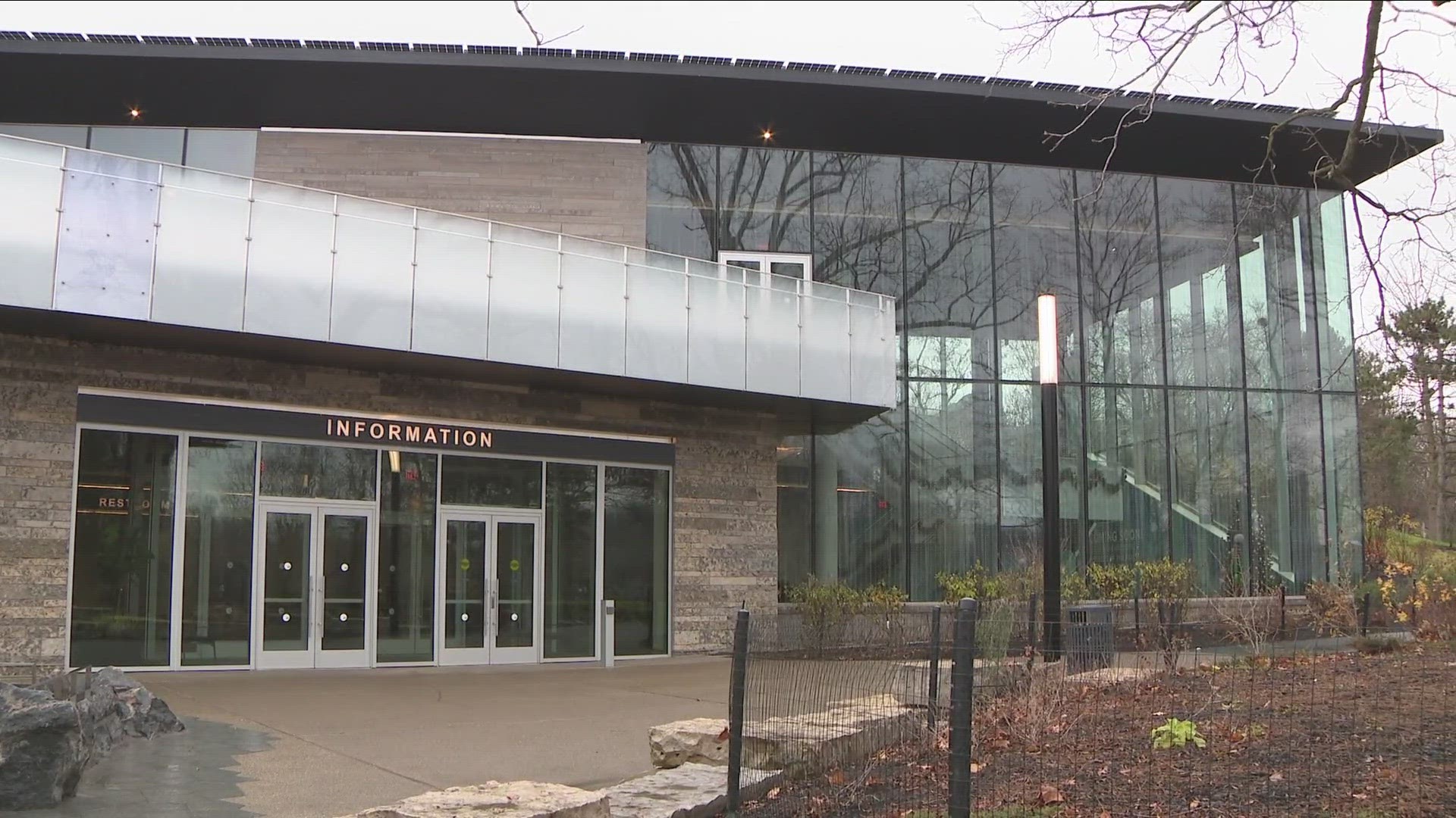 After 2.5 years of construction, the new welcome center at the oldest state park in the nation opened.