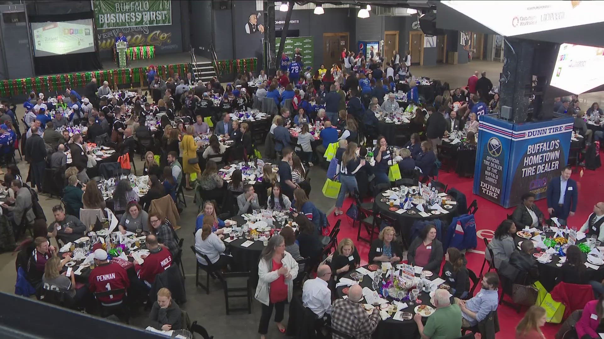 80 companies attended the Buffalo Business First event.