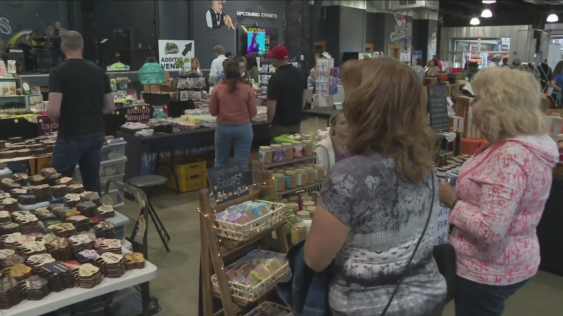 The three day event features a hundred local artisans, live music, and food and drink specials at Buffalo RiverWorks.