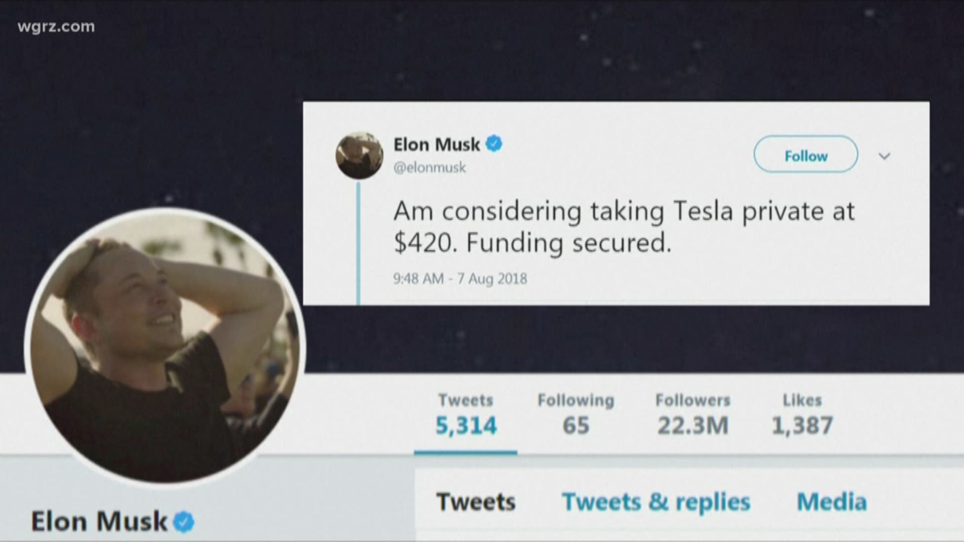 Tesla CEO hints at $72 billion buyout