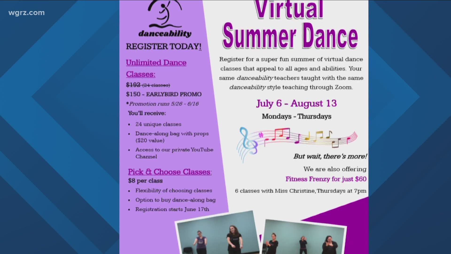 Danceability offers virtual summer classes