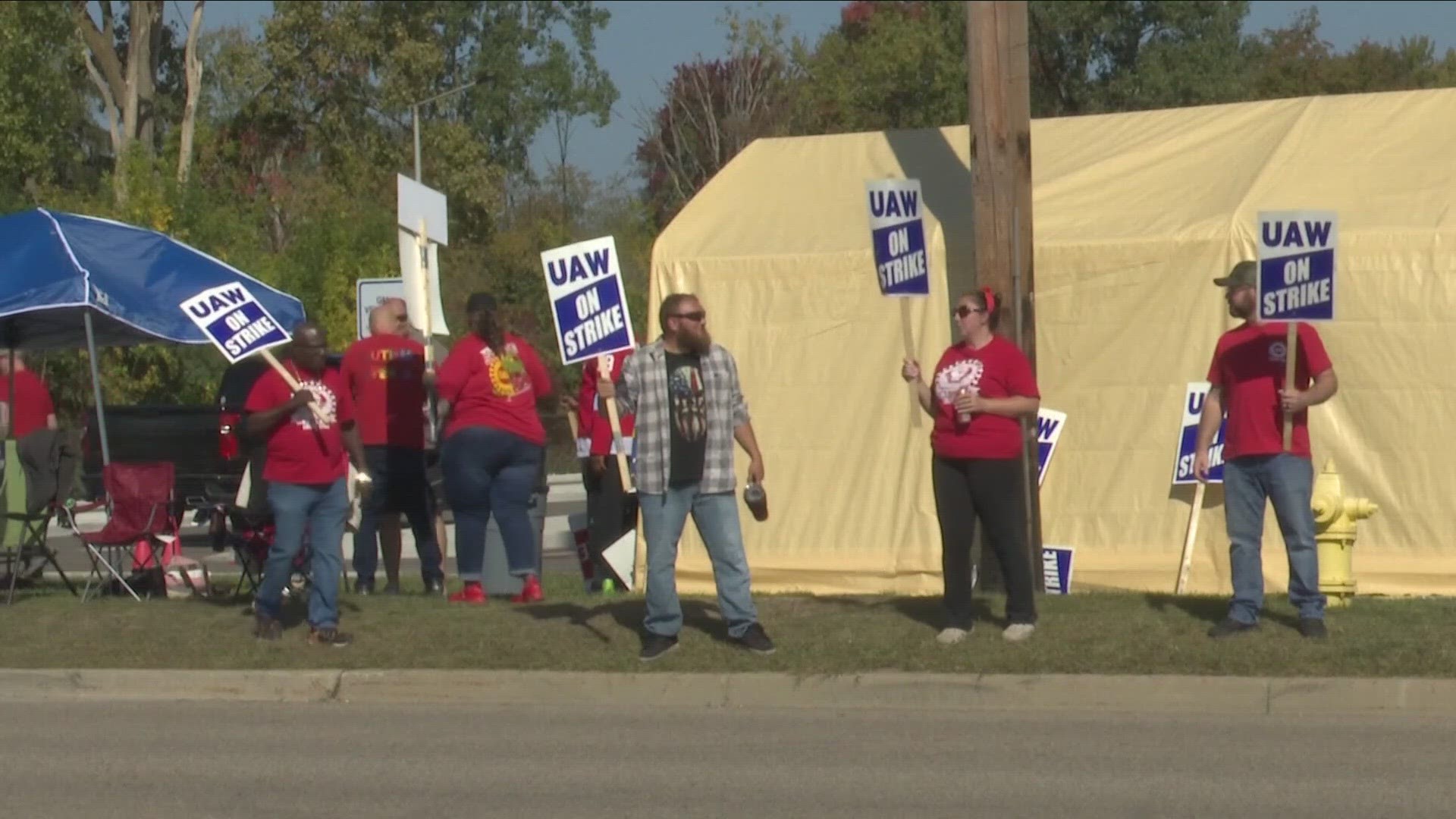 Relief with word UAW strike will end