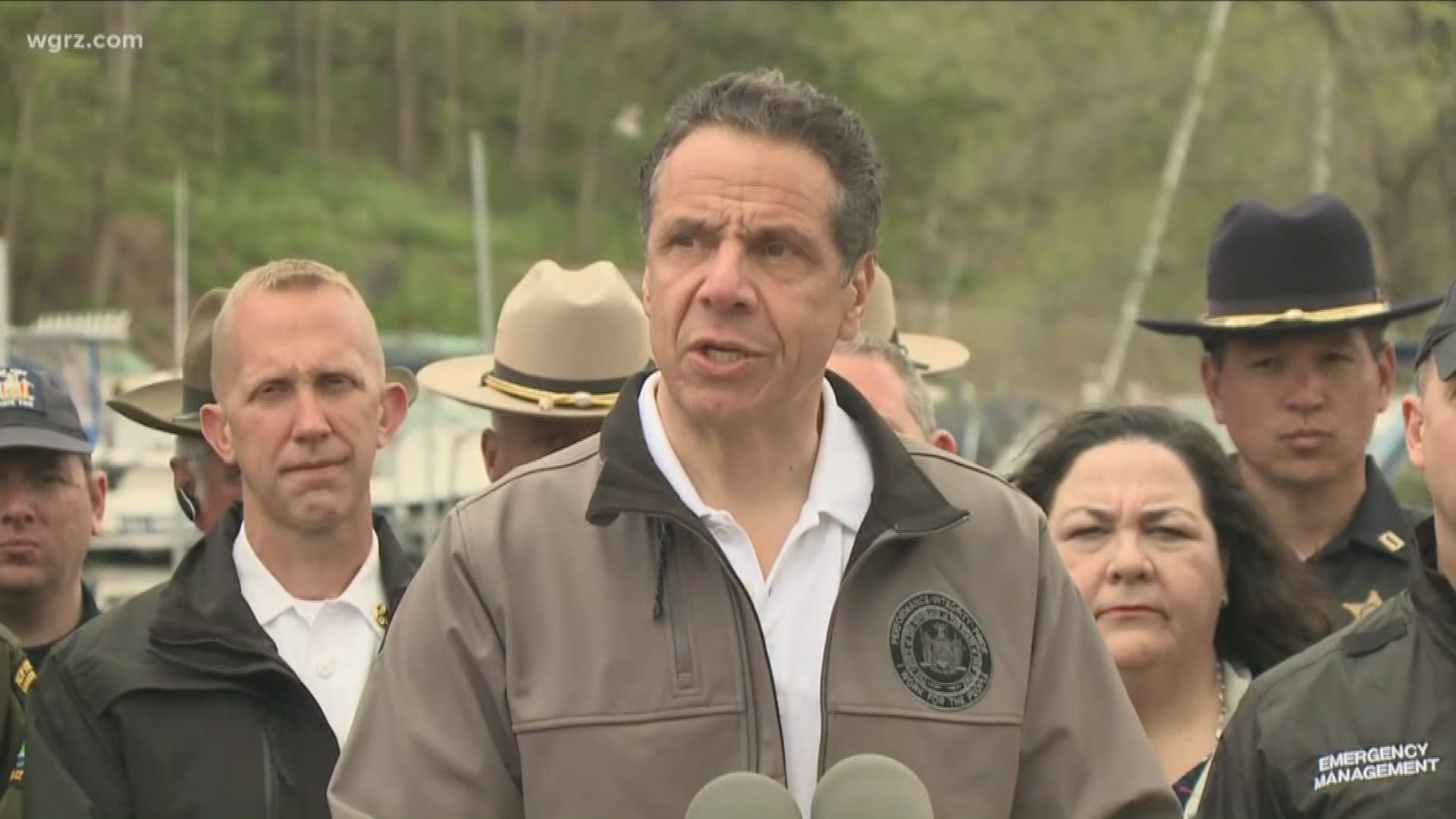 The governor says as there's no way to prevent the flooding, the only thing they can do is to take steps to mitigate its effects once it occurs.