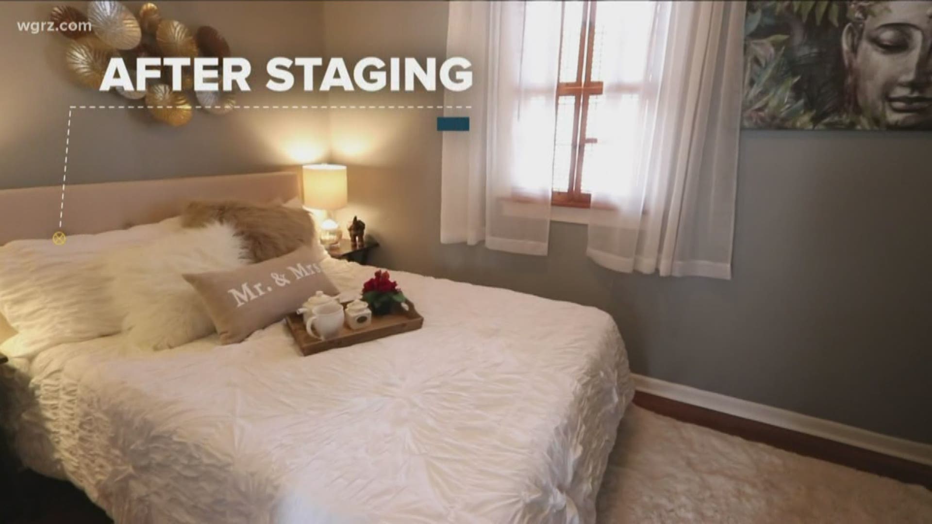 Home stager Suzanne Tomasello shows how she transformed an $89,000 home in Cheektowaga