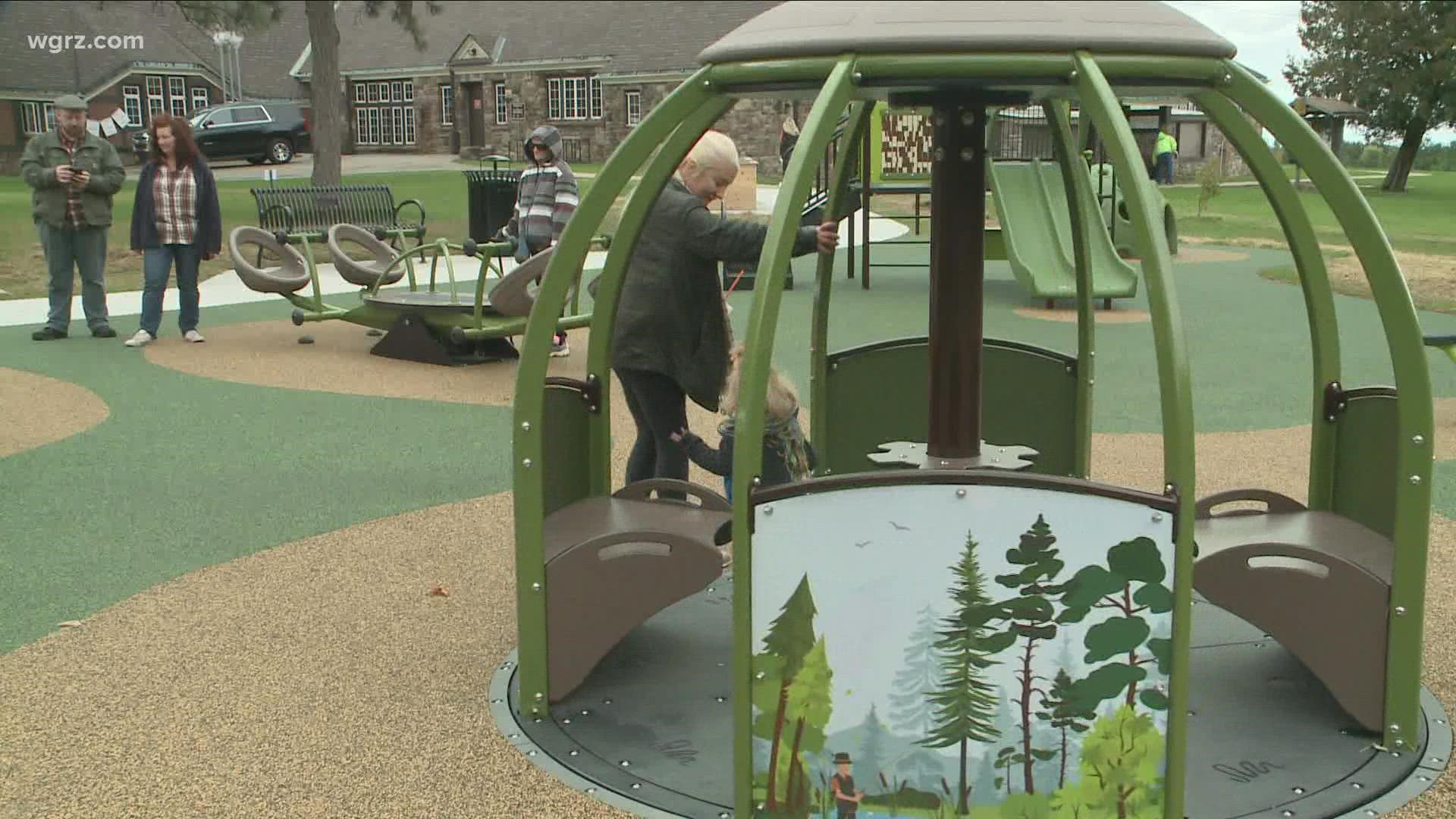 There's a new playground in Orchard Park, which is making sure to share a message about inclusivity.