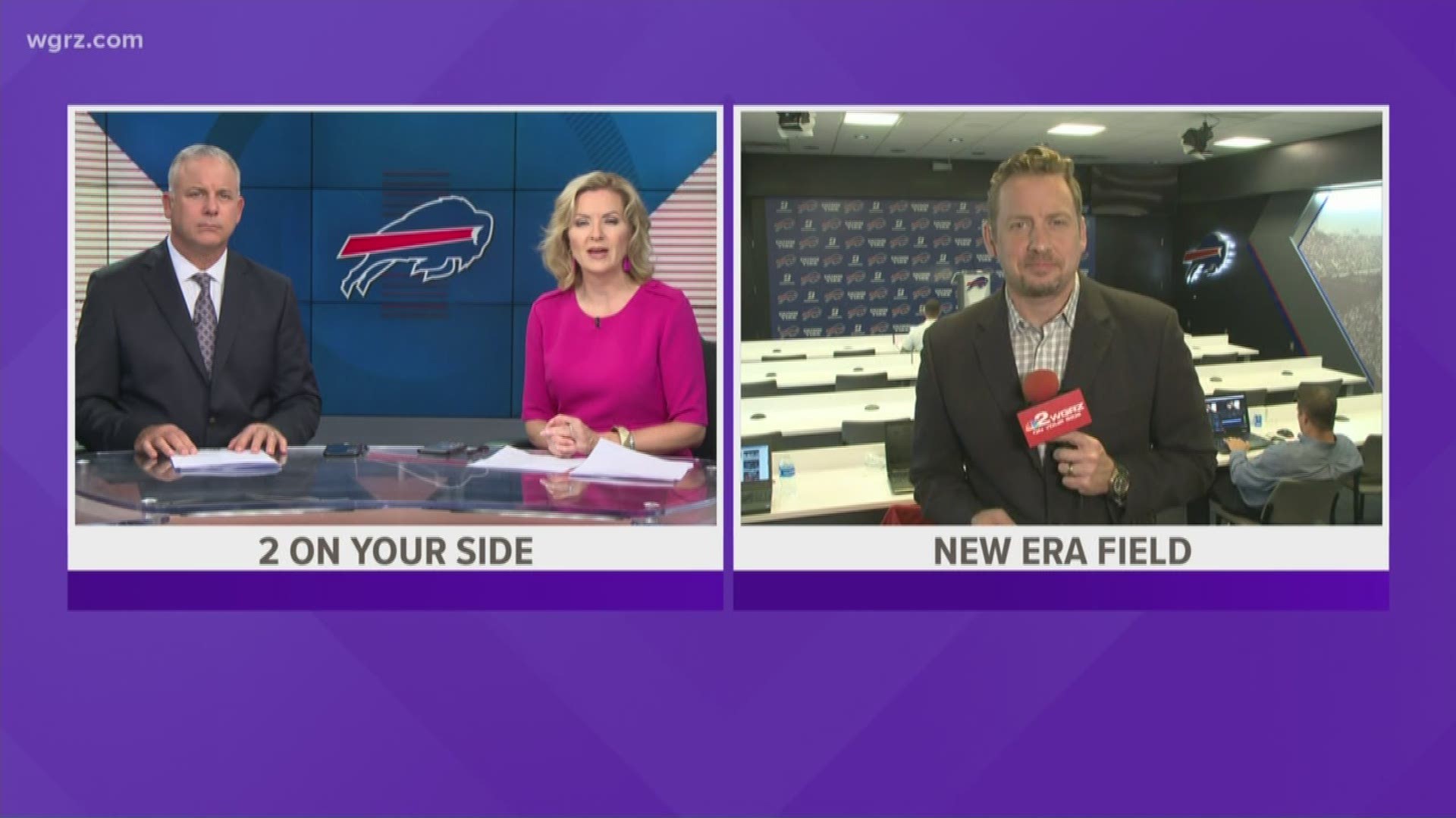 Sports Director Adam Benigni gives an update about the status of Buffalo Bills QB Josh Allen.