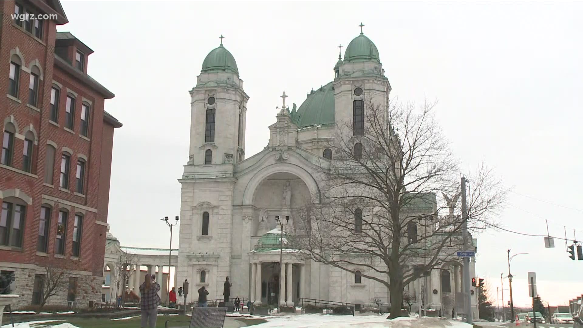 The OLV Basilica was one church to join in the one minute bell-ringing tribute.