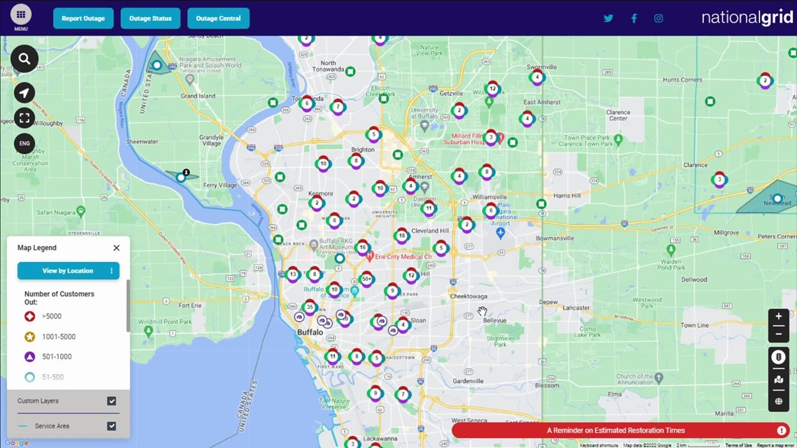 Tens of thousands of customers without power across Western New York ...