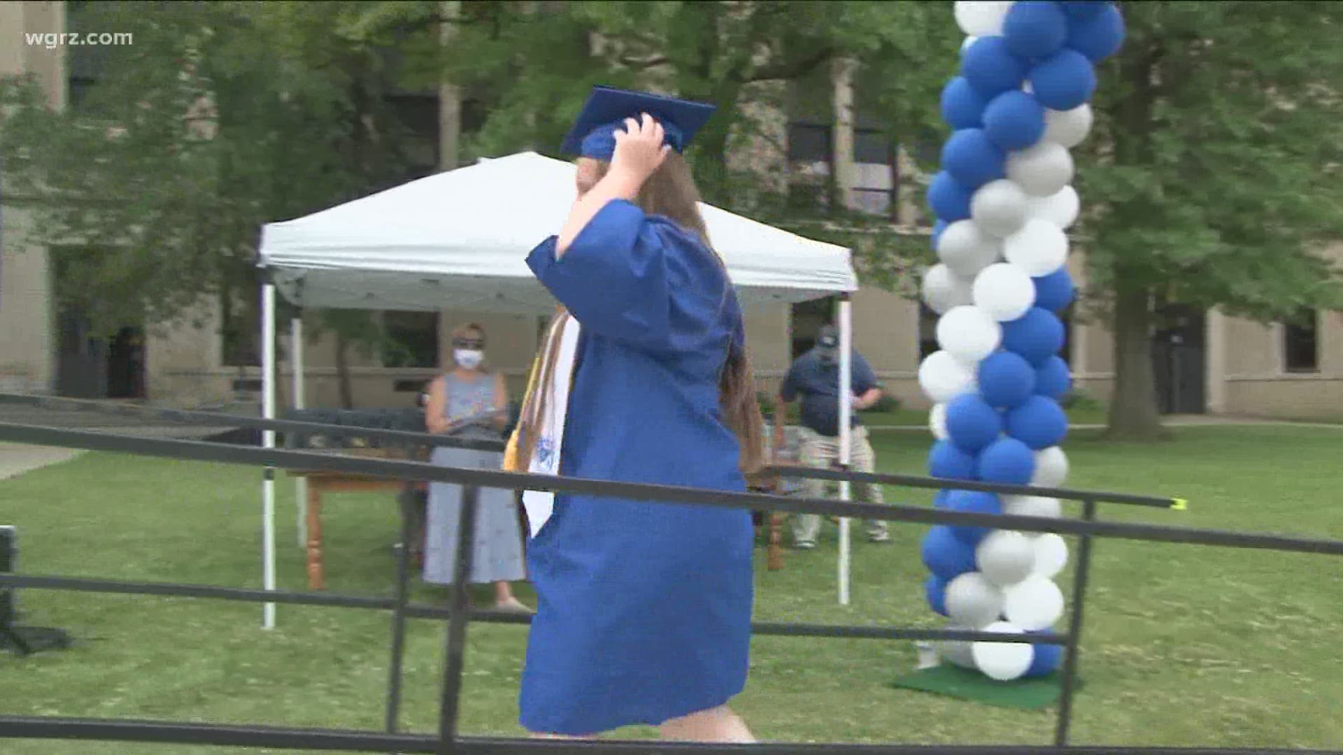 Today, thousands of Western New York teens got to celebrate a huge accomplishment in a way they never expected.