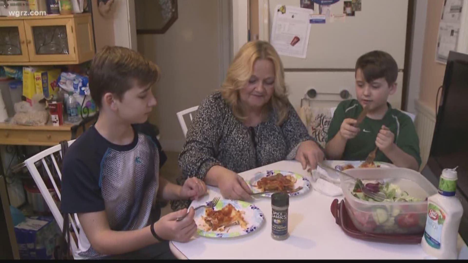 Woman And Grandsons Thankful For Help