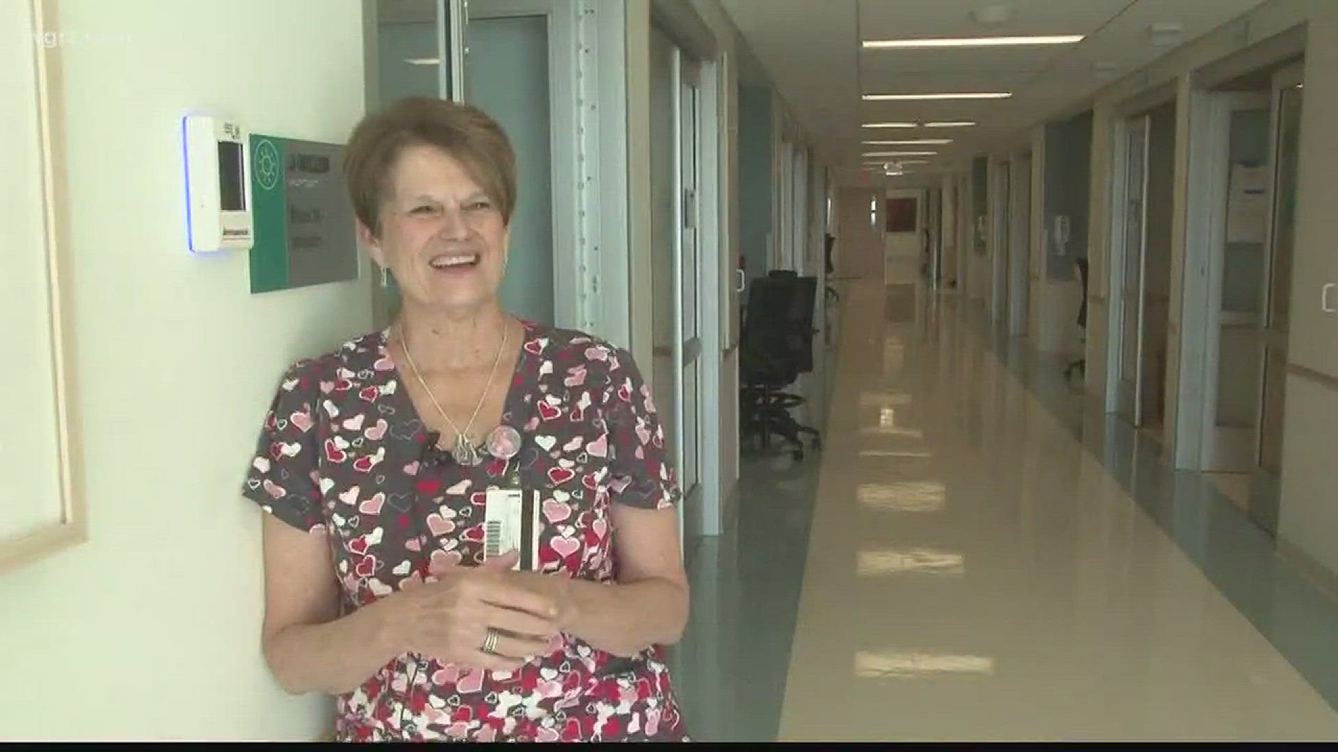 45-year veteran nurse Donna Alessi will be the one to turn off the lights at the old Women & Children's Hospital of Buffalo, before leading her fellow nurses and doctors into their new home on Friday