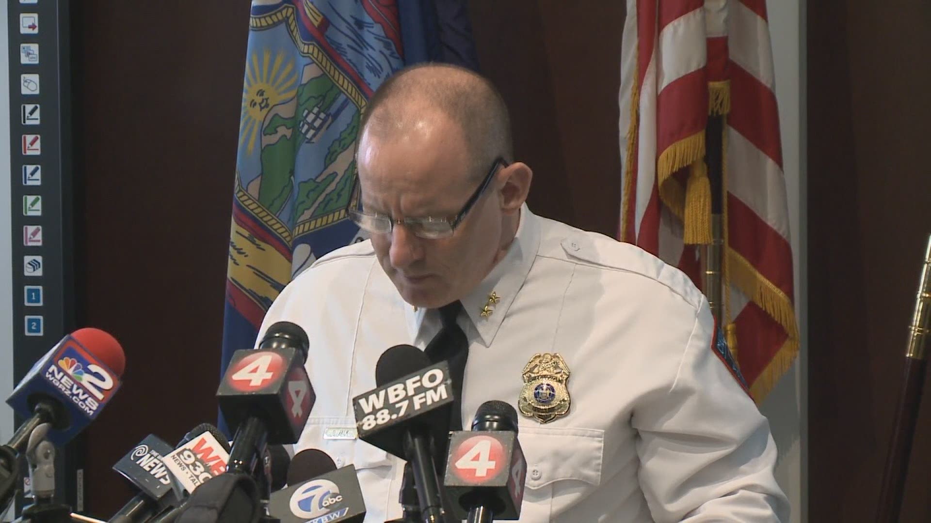 Cheektowaga Police update the latest on the investigation into an officer involved shooting