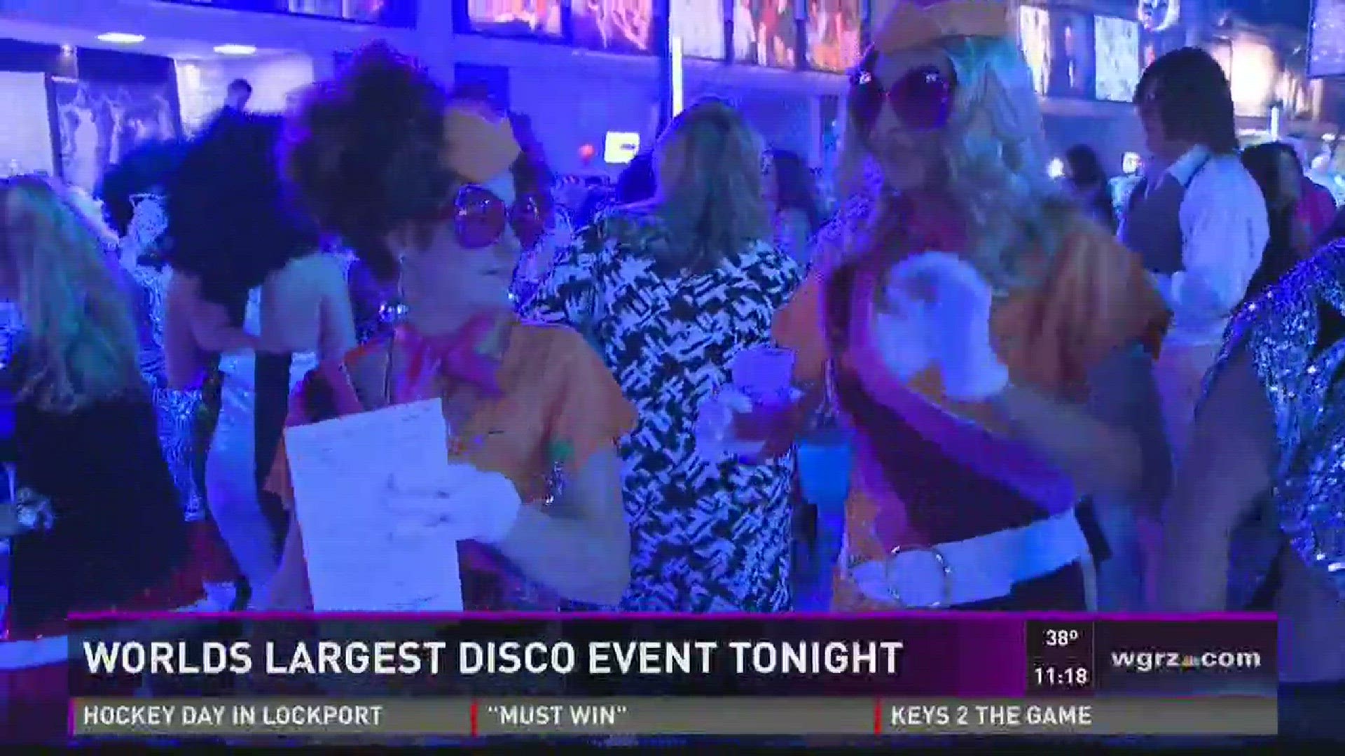 Worlds Largest Disco Event Tonight