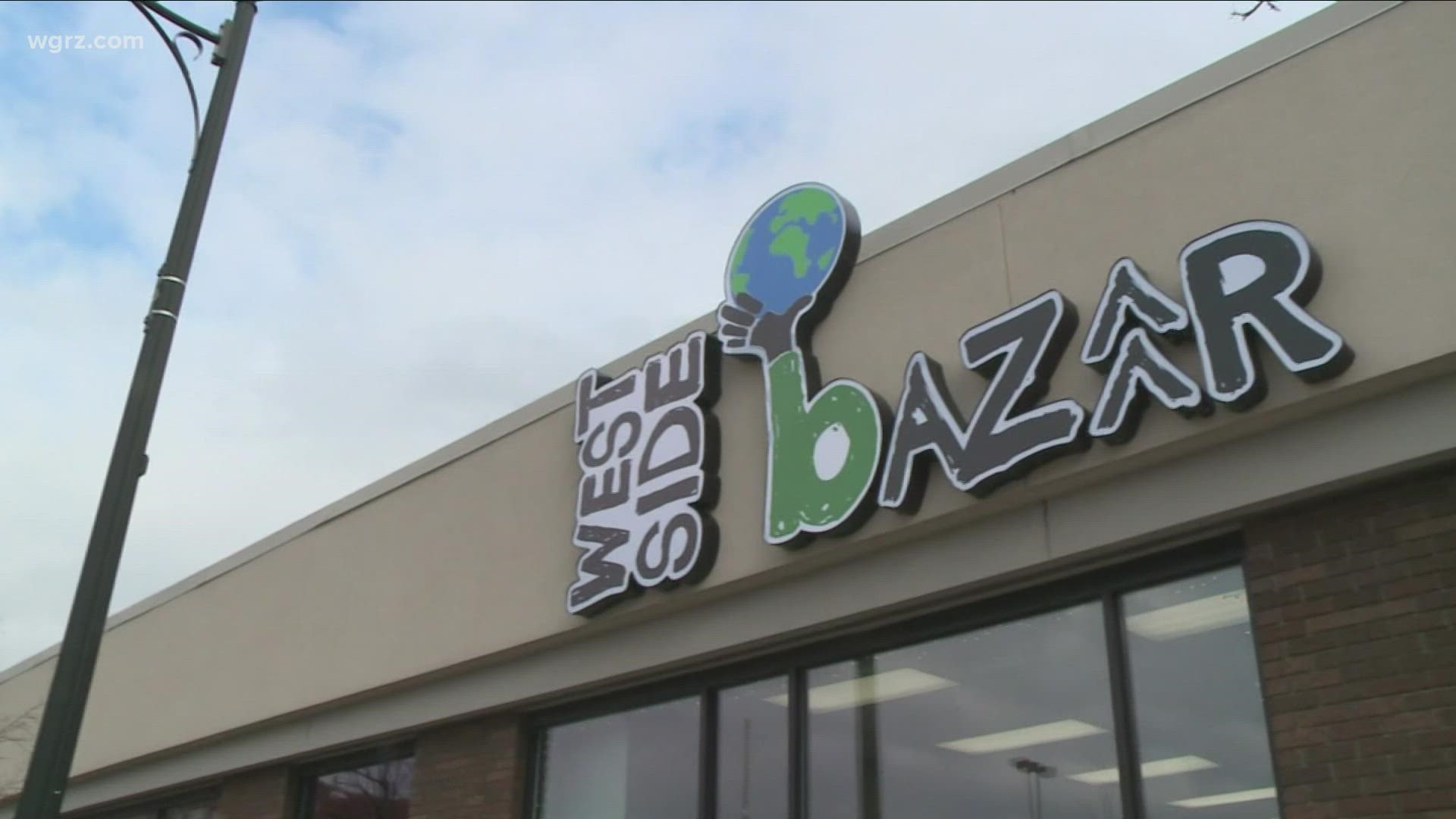 The West Side Bazaar is getting a new home soon on Niagara Street. To help with the, the federal government has announced nearly a million dollars in funding.