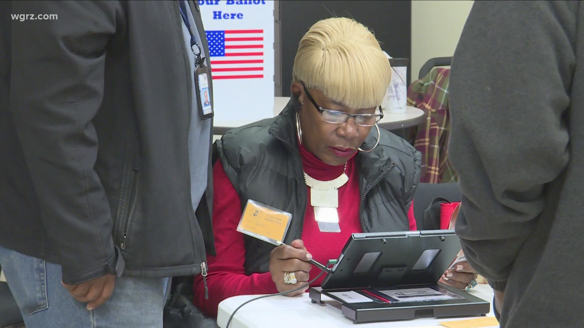 The Erie County Board of Elections has had an estimated 1,500 new applicants.