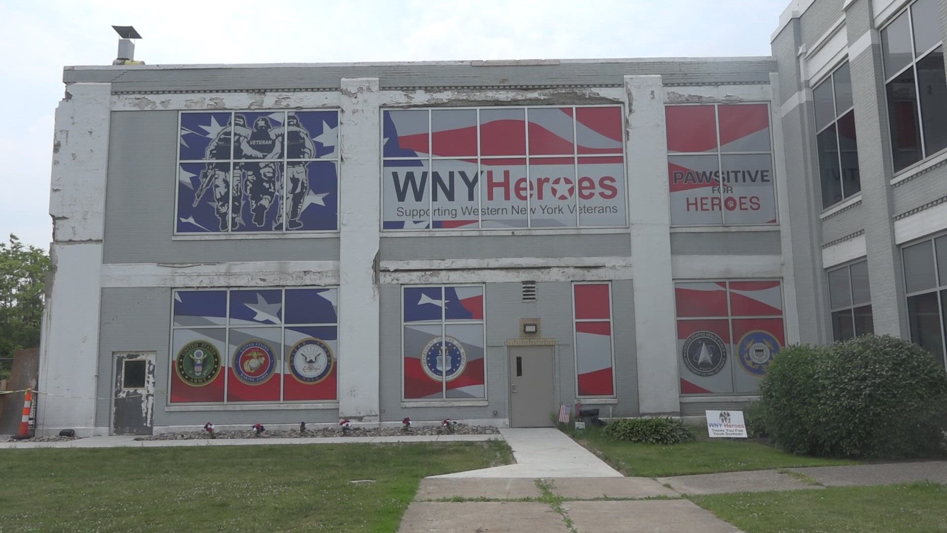 Chris Kreiger with WNY Heroes has given veterans a hand-up for nearly 3 1/2 years. On Tuesday, his efforts ended.