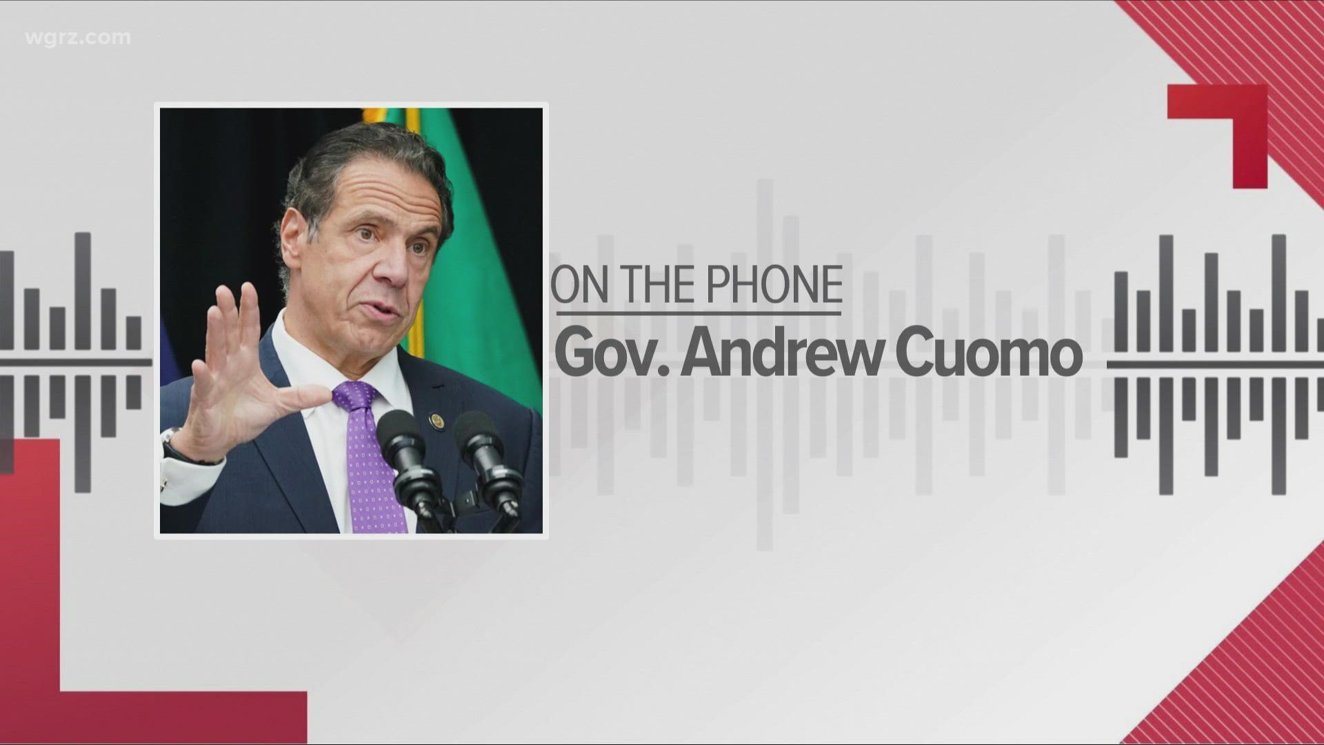 Gov. Cuomo provides update on  COVID-19 'yellow zones' in Erie County