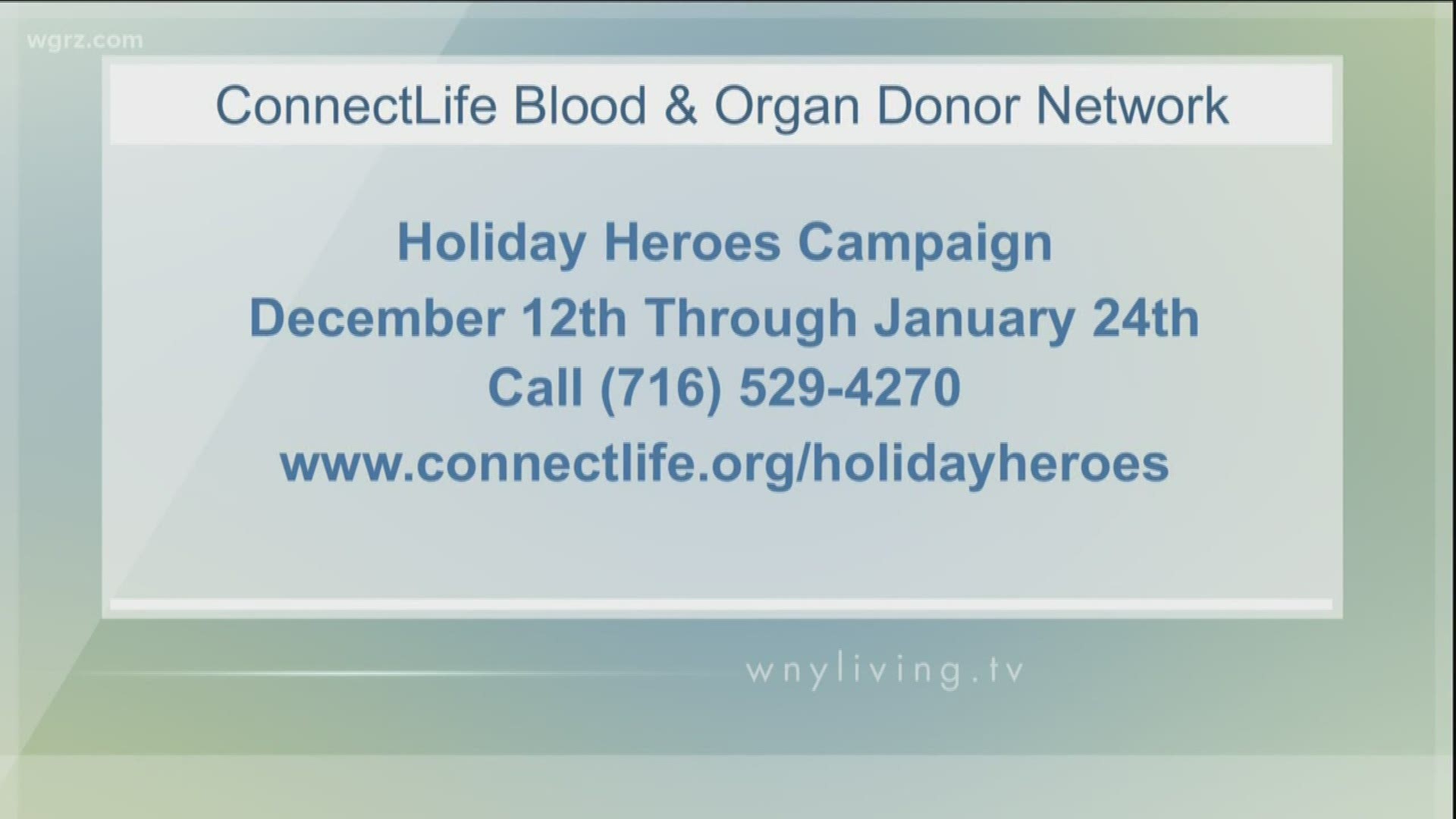 January 4 - ConnectLife Holiday Heroes Campaign (THIS VIDEO IS SPONSORED BY CONNECTLIFE HOLIDAY HEROES CAMPAIGN)