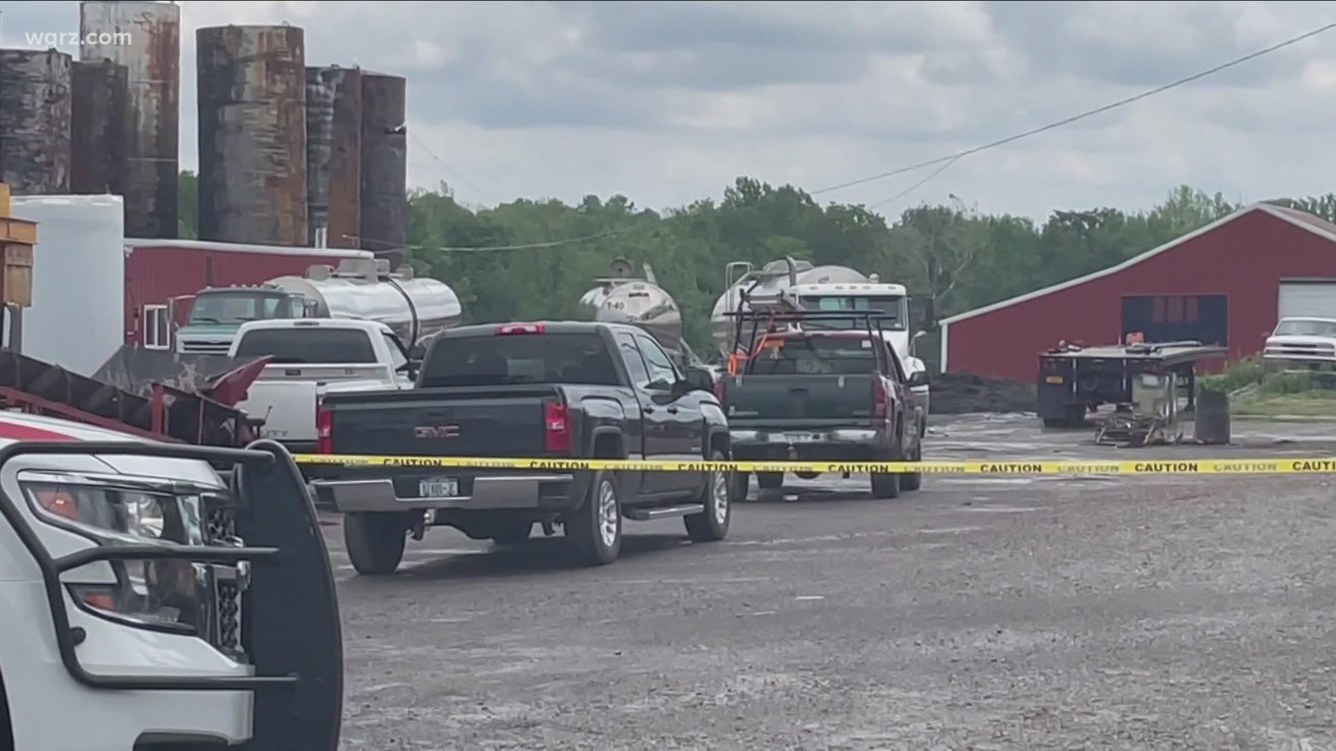 The niece of a 35-year-old Orleans County man involved in a deadly workplace incident in the Town of Yates Tuesday, says her Uncle is still in critical condition.