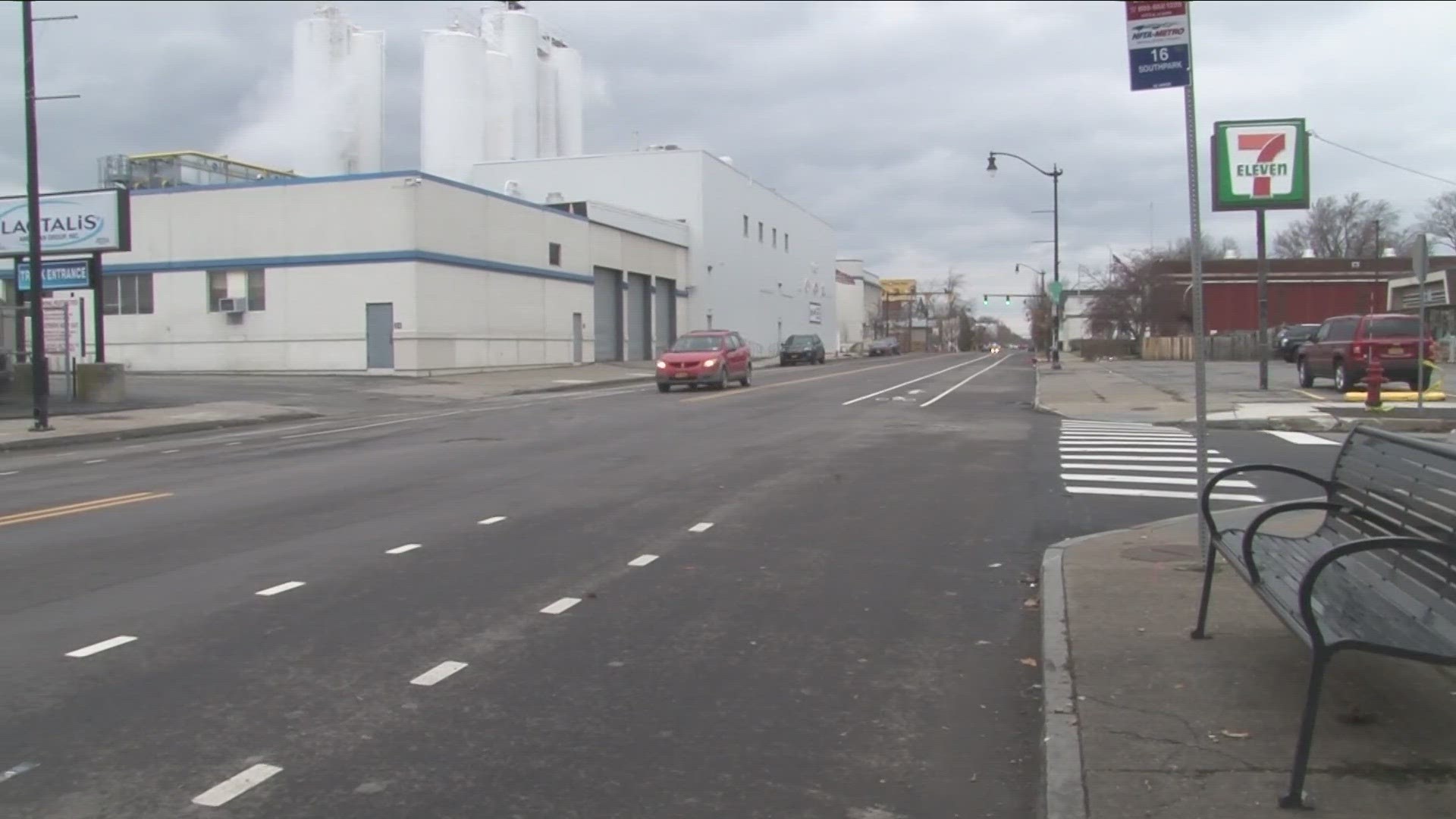 Two dead after a motorcyclist strikes pedestrian on South Park Ave