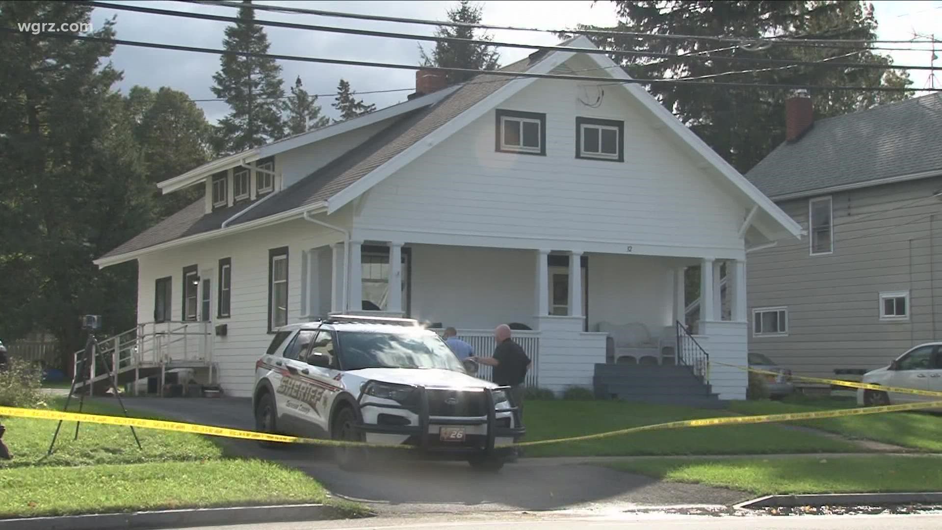IN THE TOWN OF OAKFIELD-69-YEAR-OLD MARTIN MAHER-  FOUND  INSIDE HIS HOME. AFTER AN INVESTIGATION-- HIS SON-- 37-YEAR-OLD Nicholas Maher, IS A SUSPECT