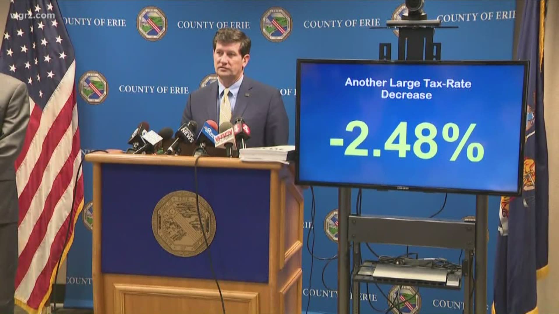 the county anticipates a good amount of additional revenue next year... from strong economic growth.