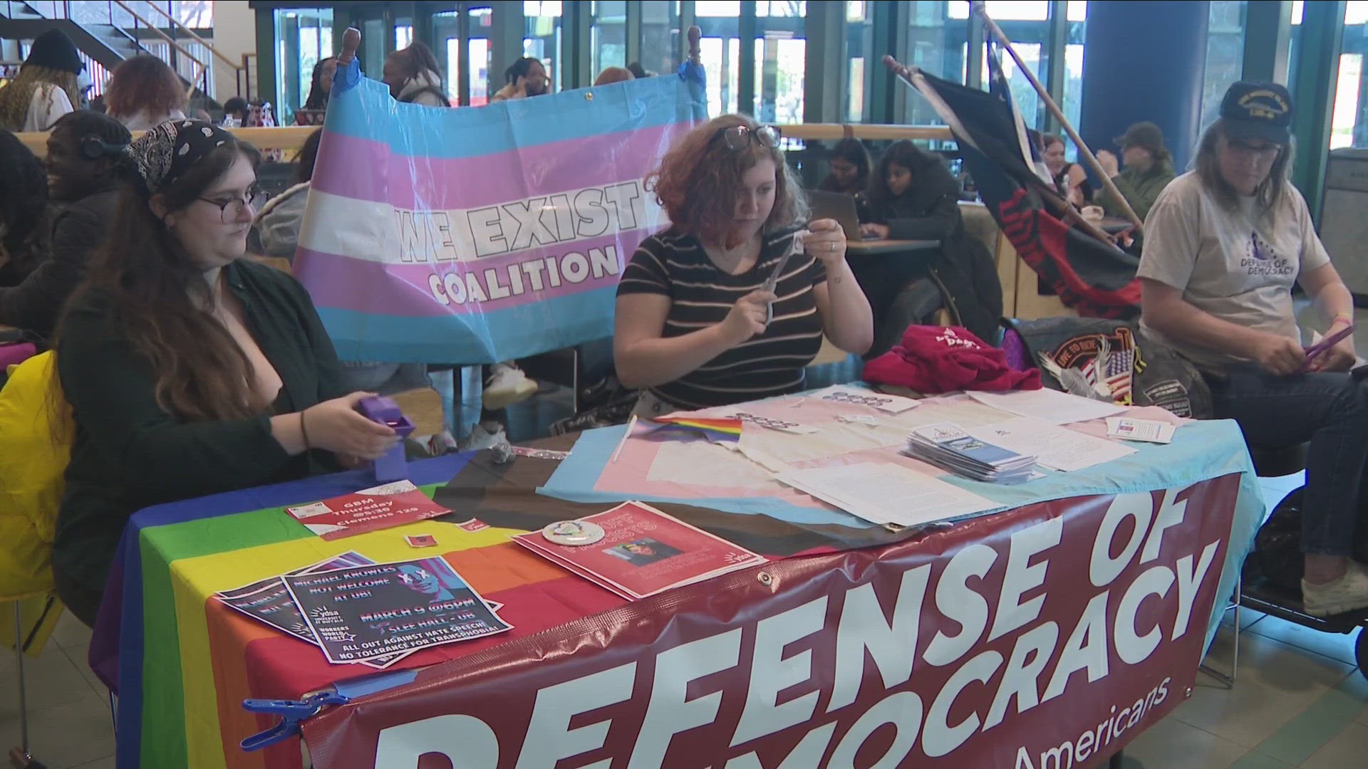 Protest Over Michael Knowles Speech at UB