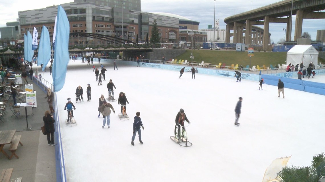 Ice at Canalside on track to open as planned Friday