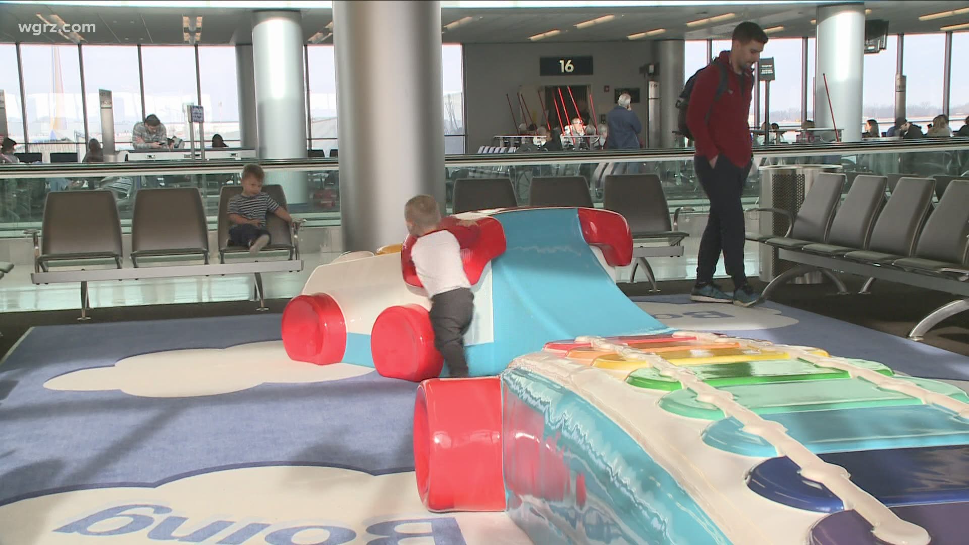 Fisher Price Play gates reopen at Buffalo airport