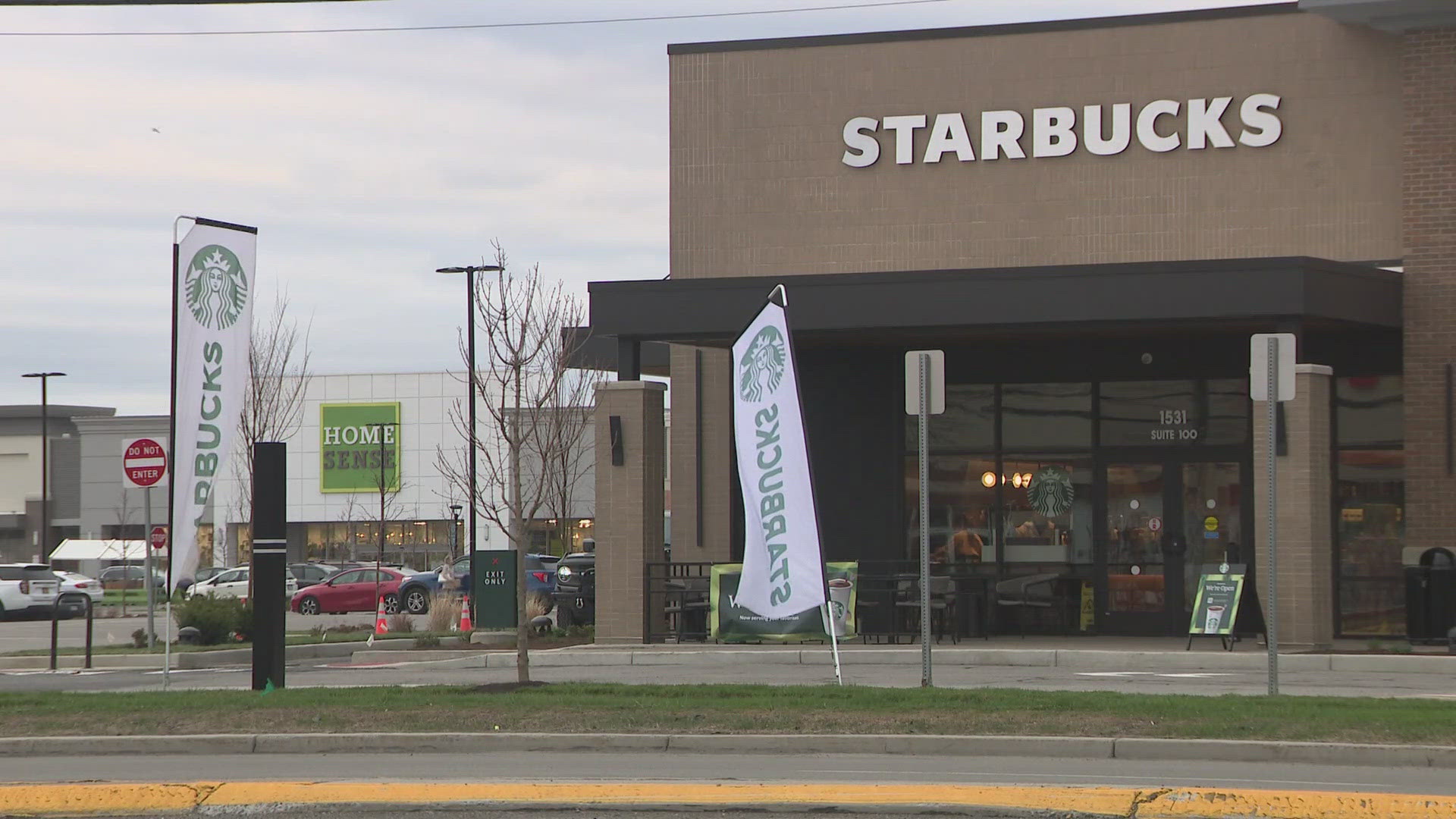 There is a new Starbucks on Niagara Falls boulevard