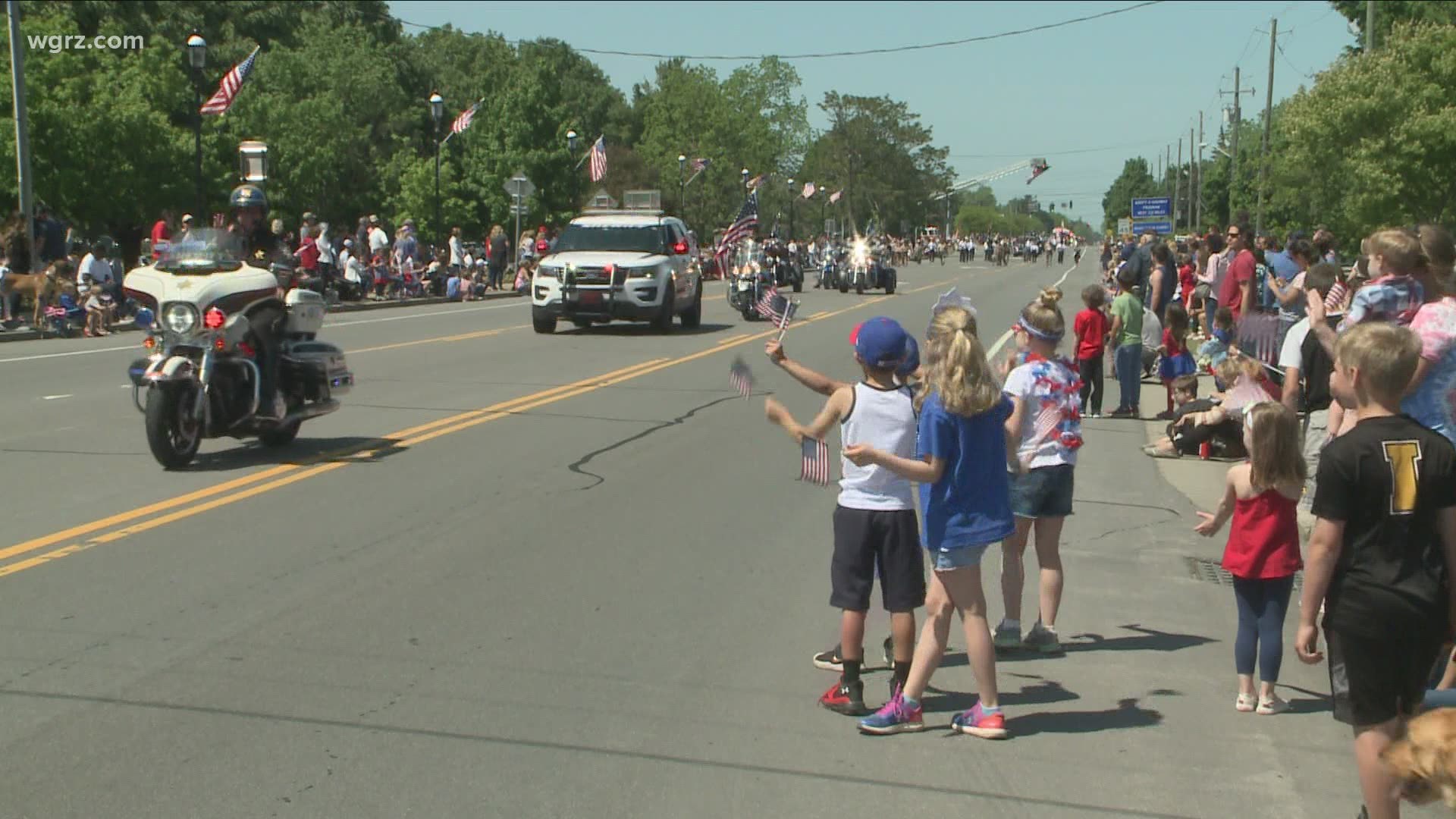 Clarence dedicates new Veterans Memorial