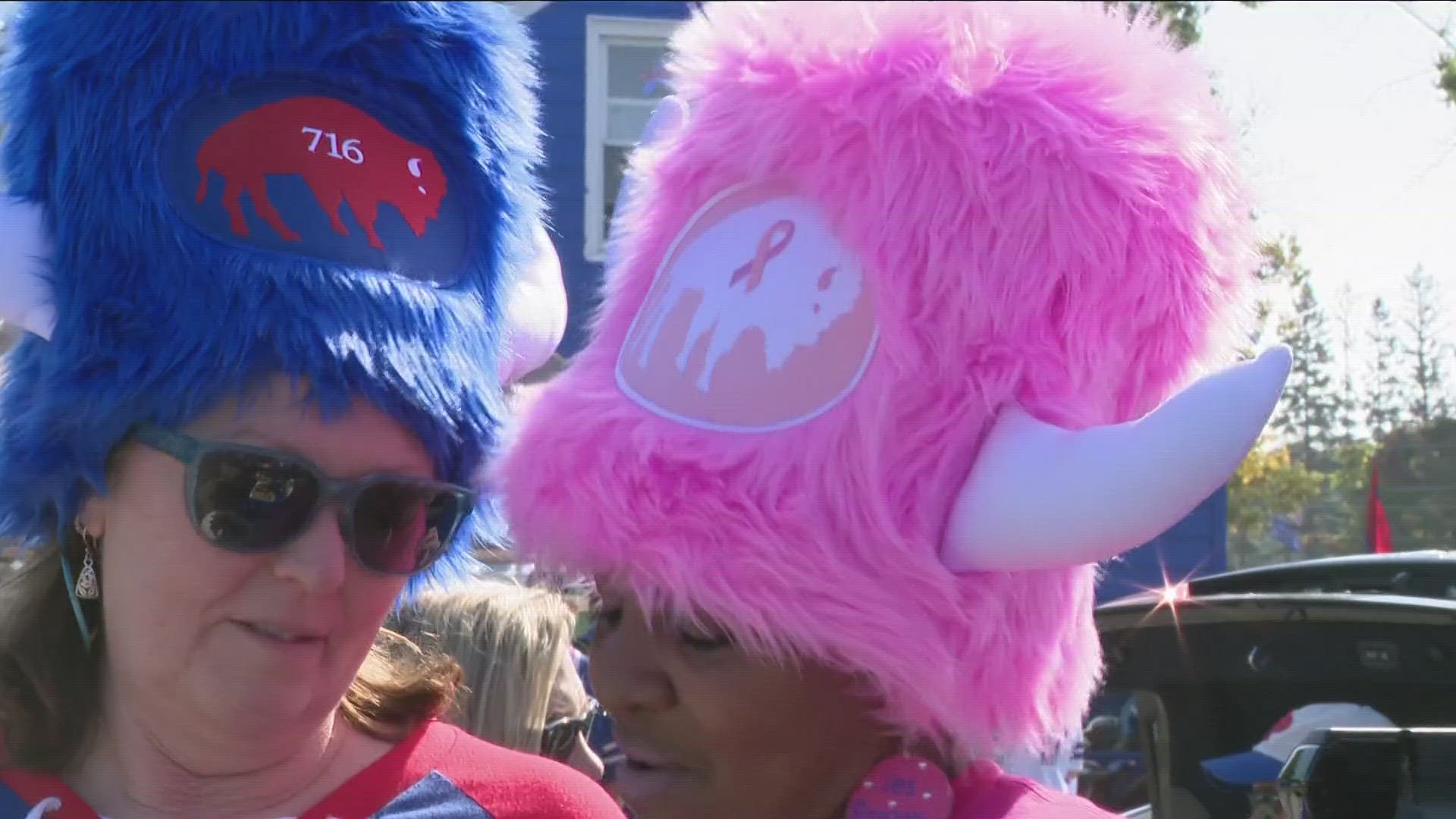 buffalo bills breast cancer awareness hat