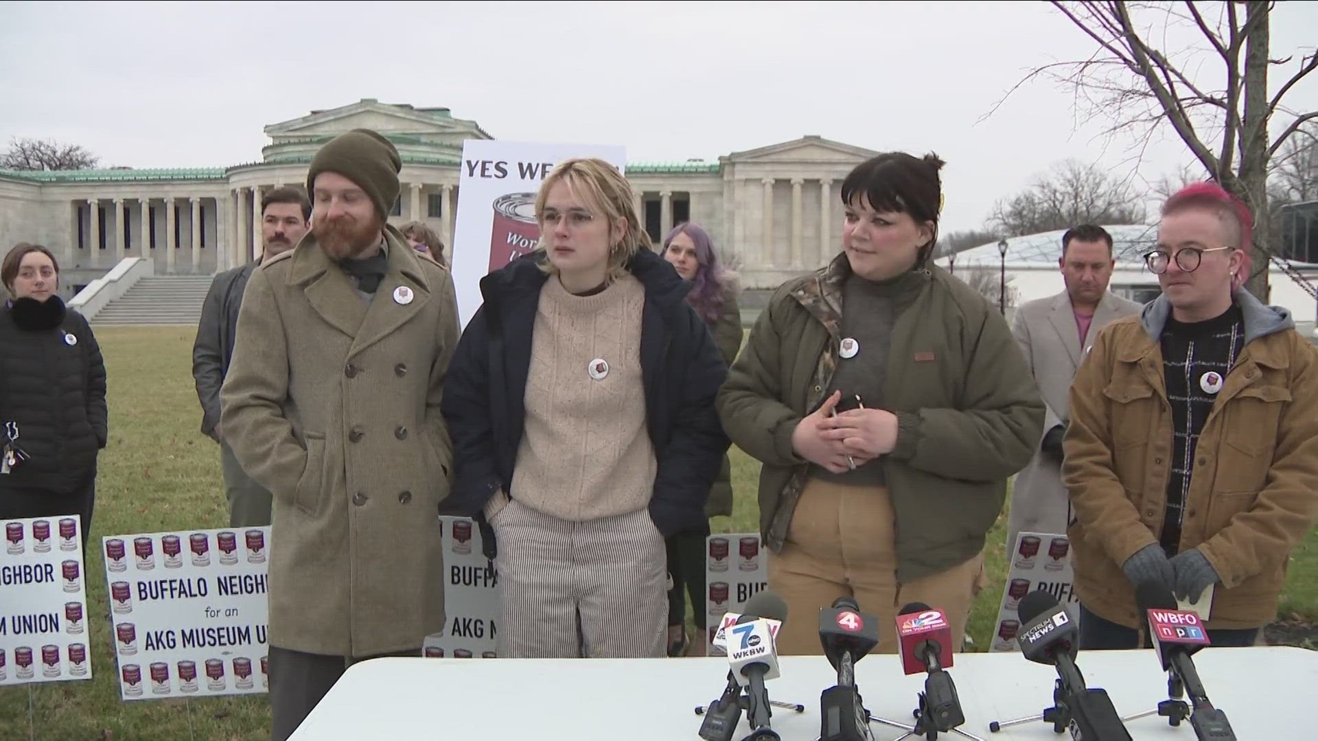 The AKG Museum employees say they have been at odds with leadership since Nov. 16th.