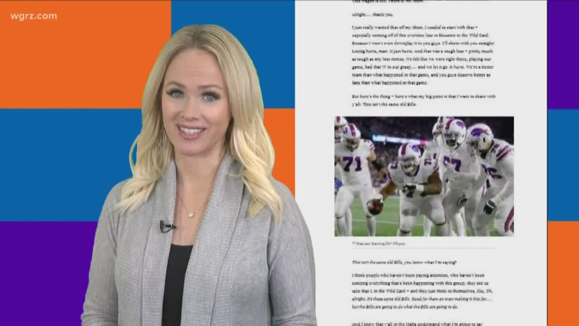 Most Buffalo story of the day: 'bills letter to fans'