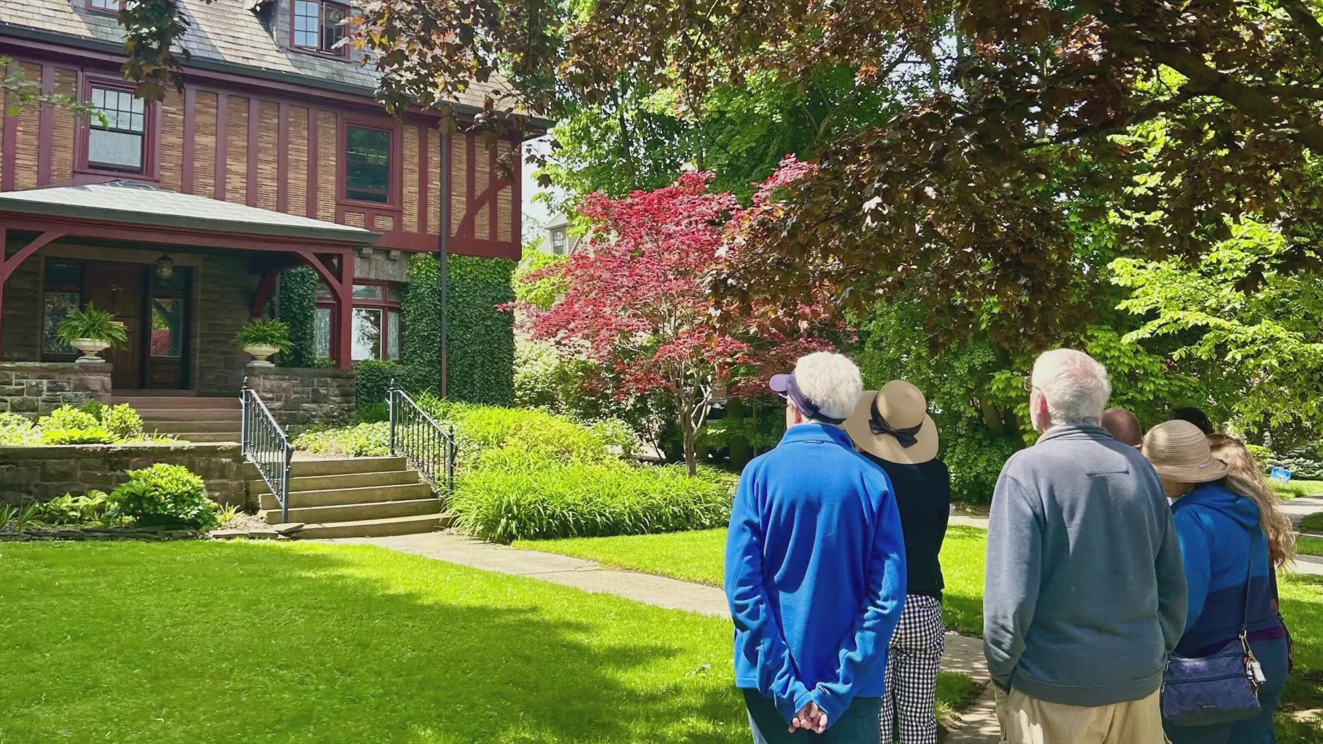 THE NON-PROFIT "EXPLORE BUFFALO" IS IN THE MIDDLE OF ITS BUSIEST SEASON-- OFFERING GUIDED TOURS ALL OVER THE CITY. YOU CAN EXPERIENCE BUFFALO ON FOOT, BY BIKE, BUS