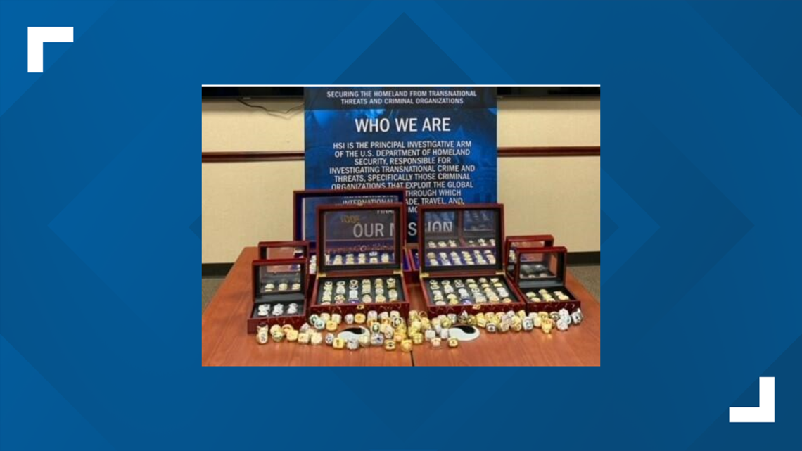 284 fake championship rings seized from Oviedo collectibles store