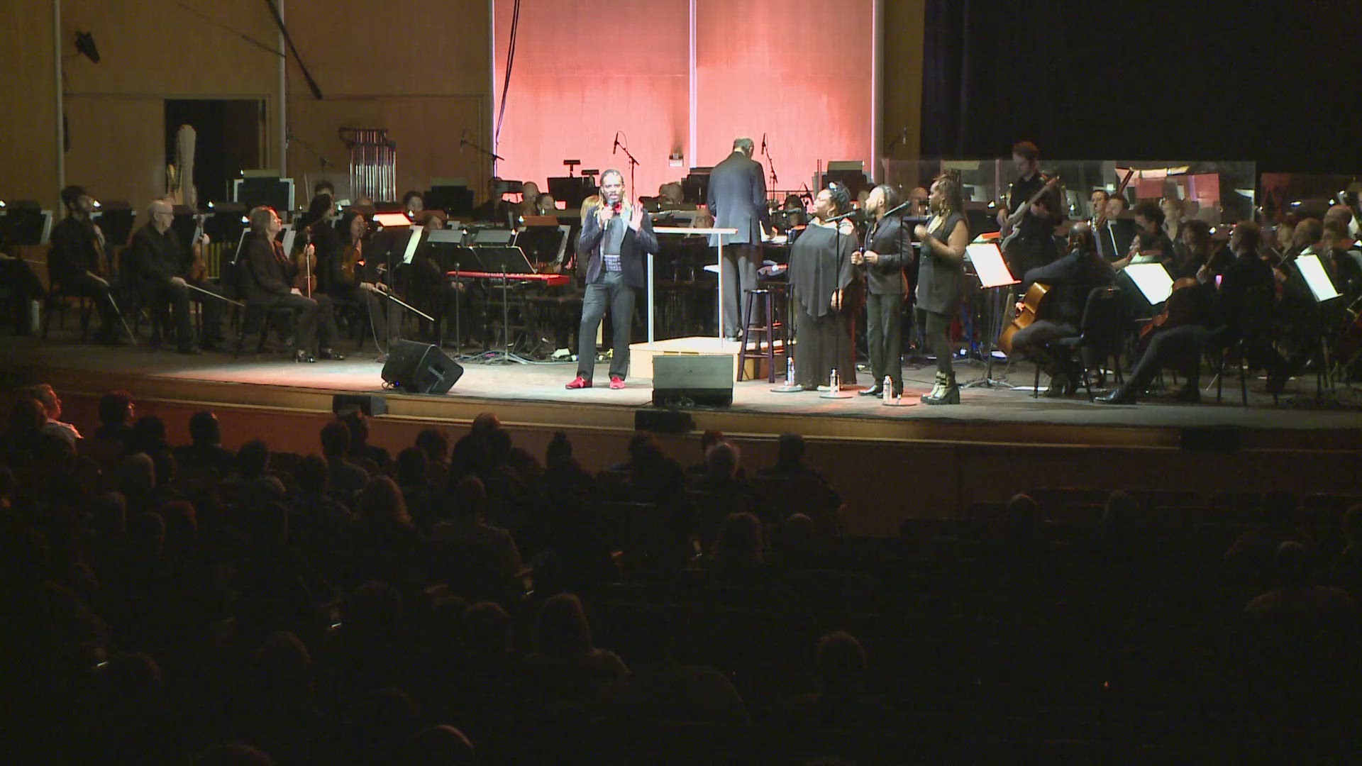 The Buffalo Philharmonic Orchestra teamed up with R&B singer Ryan Shaw during a concert Saturday night at Kleinhans Music Hall.
