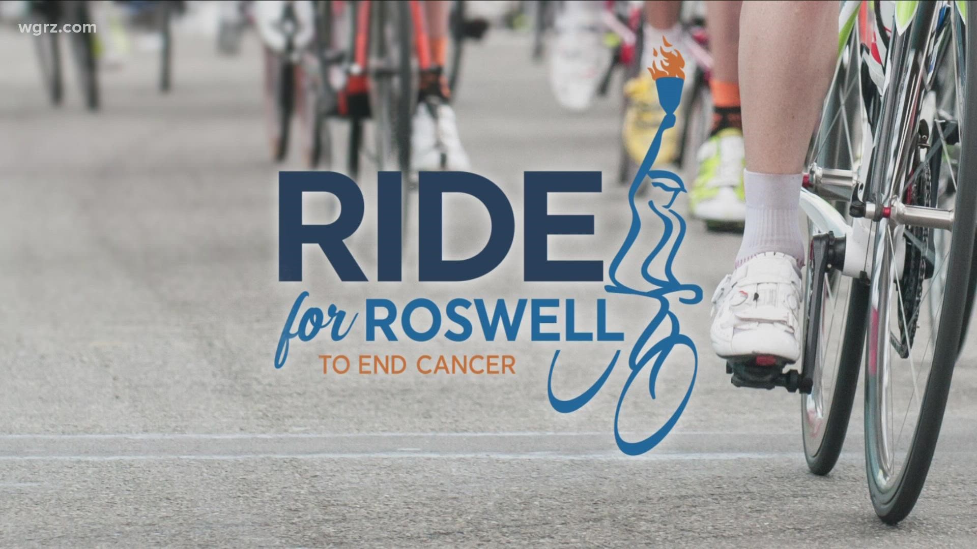 The annual event helps raise money for the Roswell Park Comprehensive Cancer Center with the hope of curing cancer.