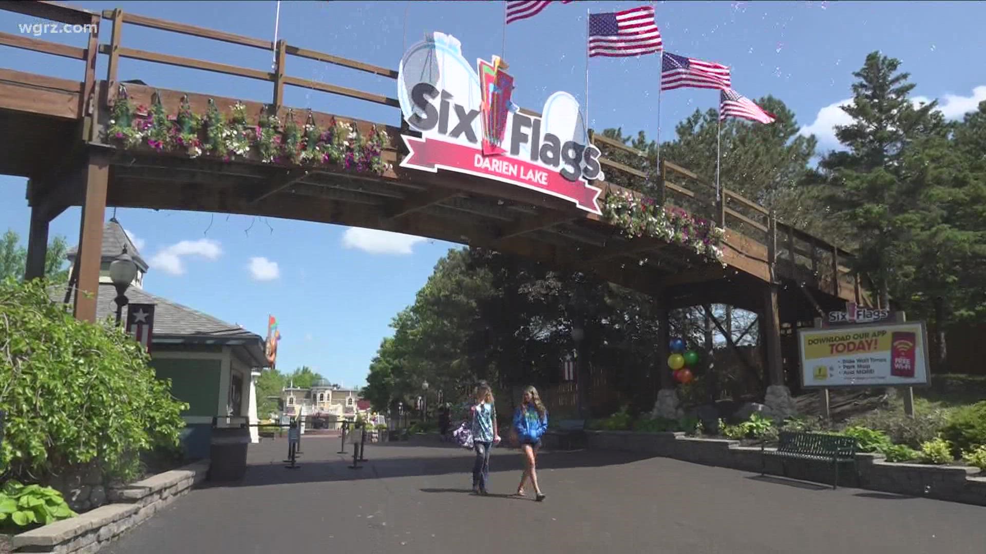 Six Flags Darien Lake is open for the summer season with some new attractions and improvements.