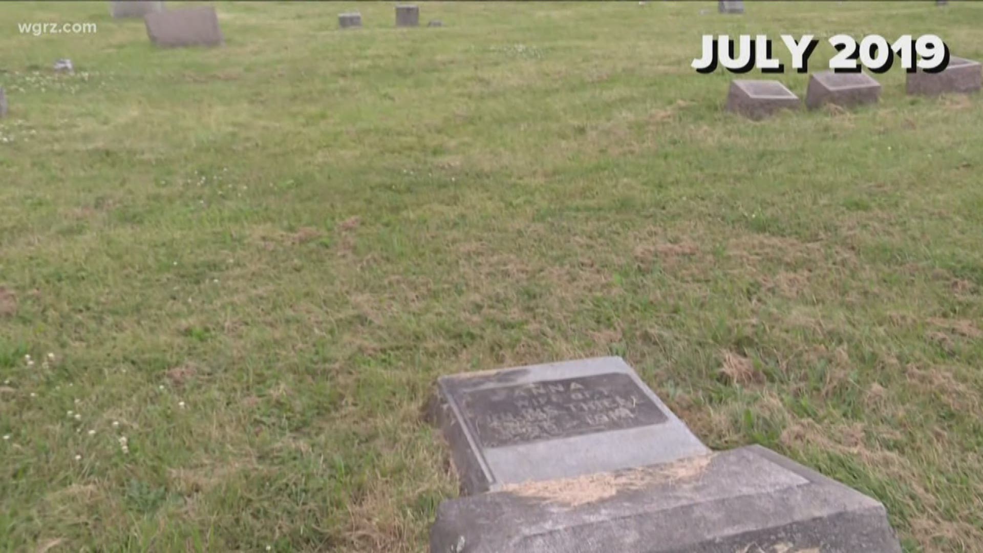 Last month a cemetery in the city of Tonawanda was in rough condition with headstones covered in weeds and some even knocked over. The community came out in true Western New York fashion to help.