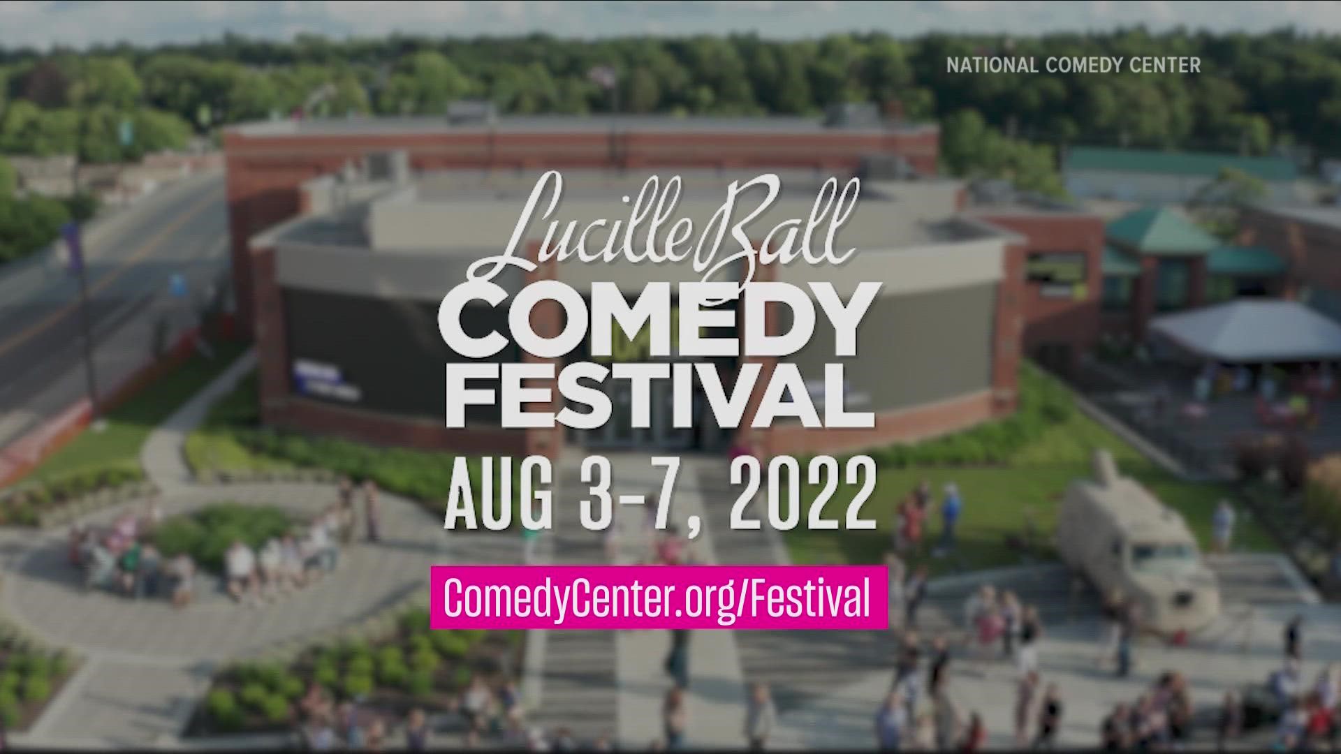 Previewing the Lucille Ball Comedy Festival in Jamestown this weekend with executive director Journey Gunderson