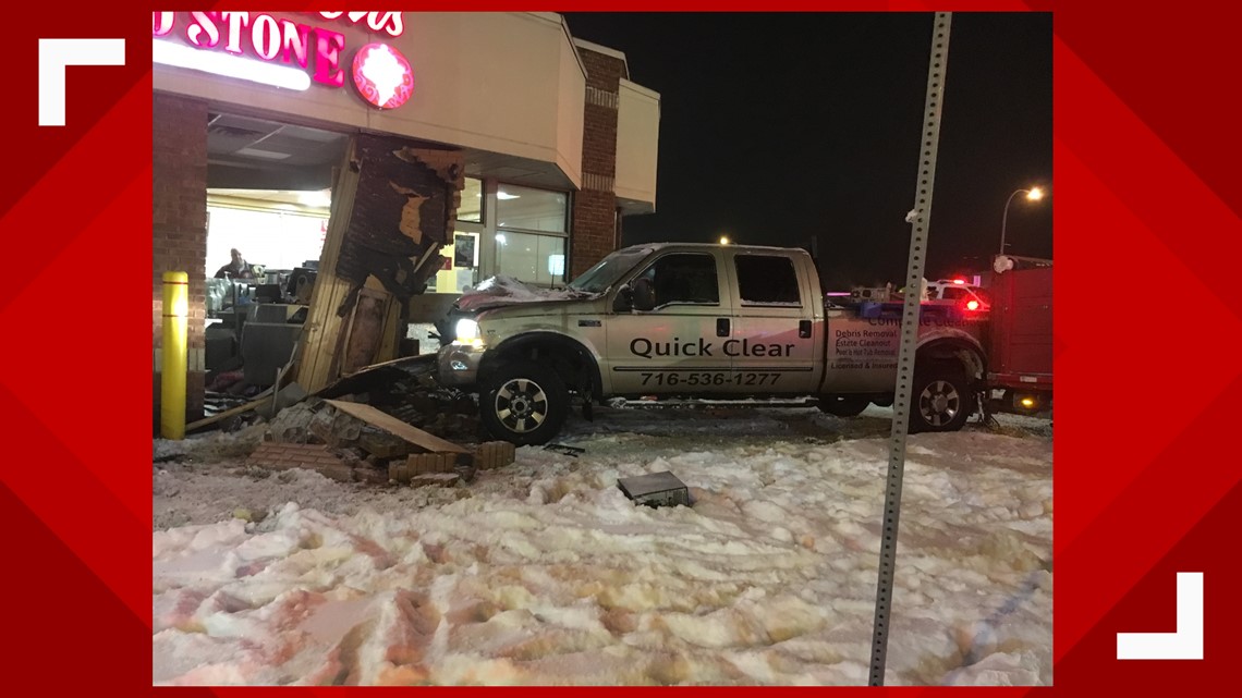 Truck Slams Into Tim Hortons In Tonawanda Wgrz Com