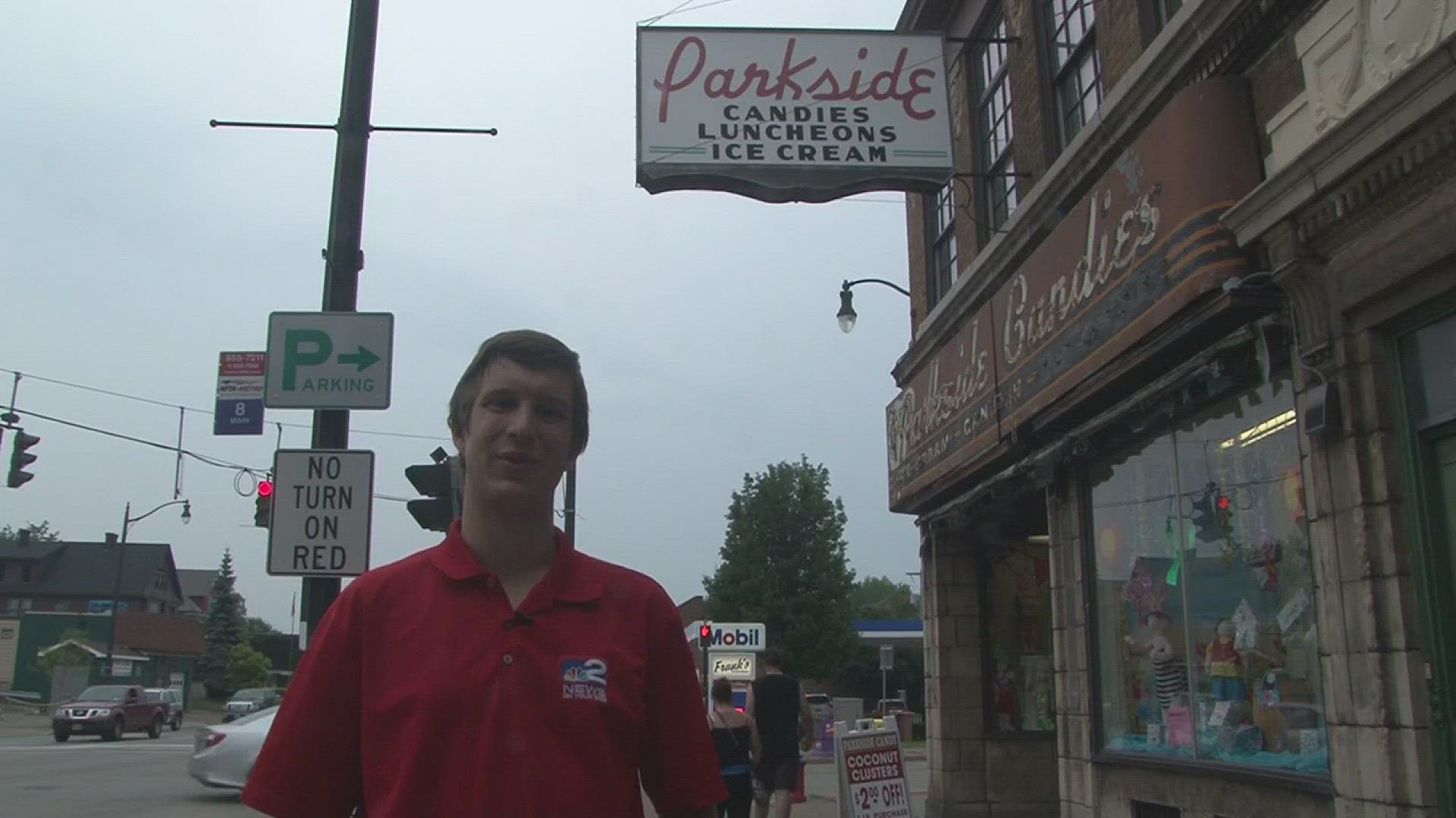 Zachary Kineke checks out this historic ice cream and candy shop near UB South.