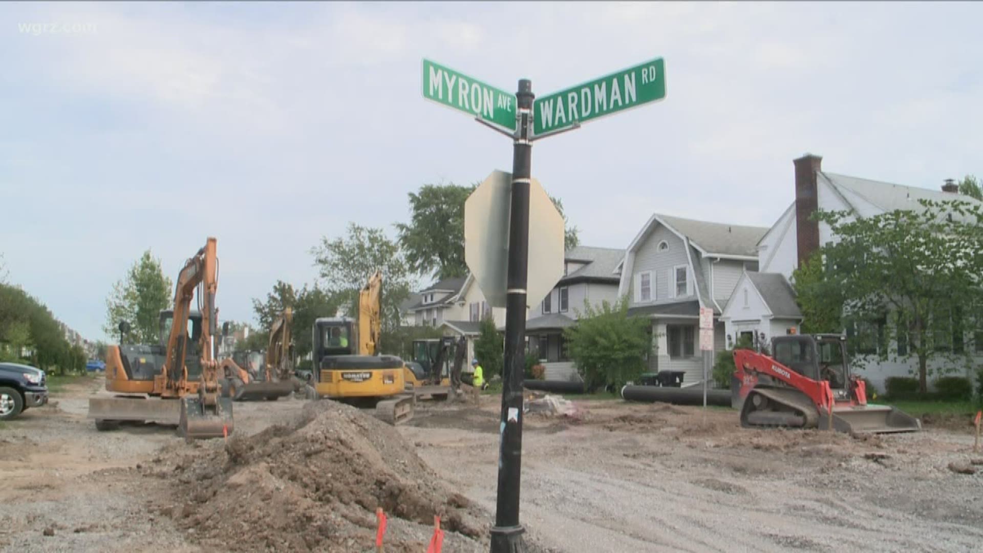 There are some safety concerns about a construction project happening in Kenmore.