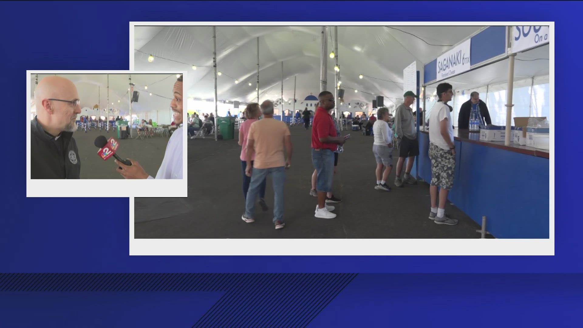 The Greek Festival is one of the first big festivals to kick off the summer