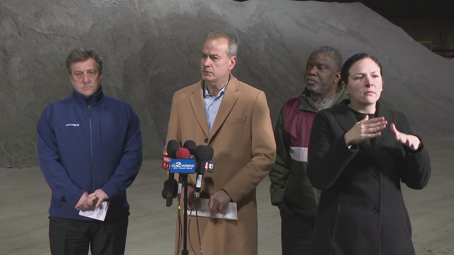 City of Buffalo provides update on storm preps