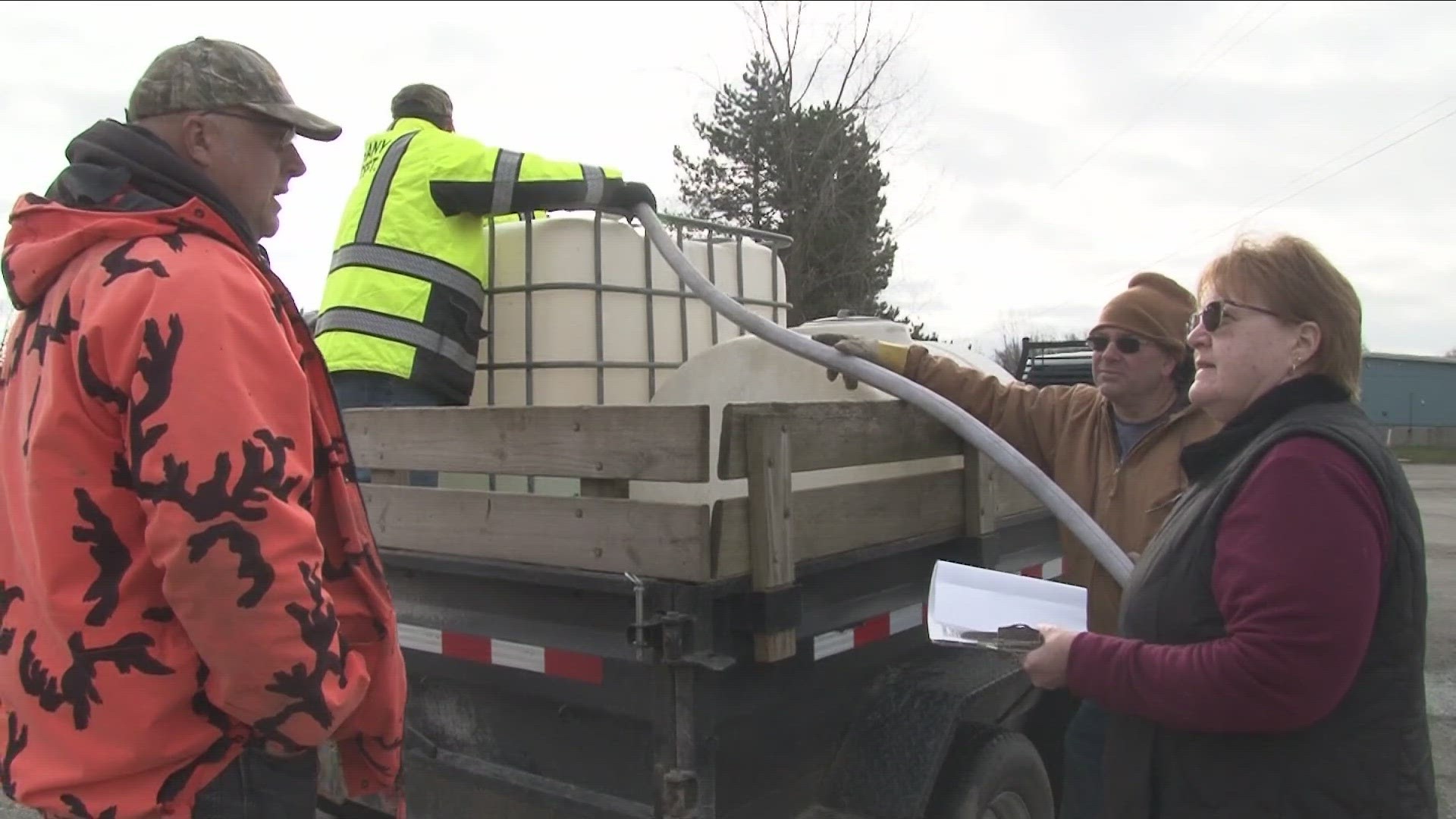 Town of Bethany residents can have 250 and 500 gallon well totes filled for free.