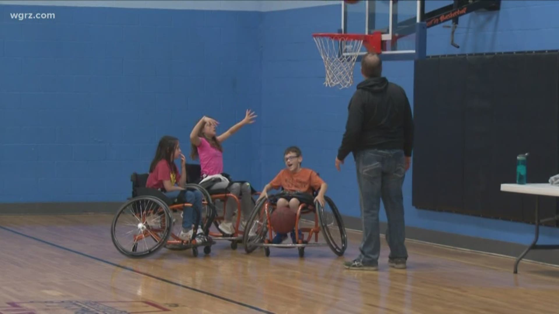 Parents start wheelchair basketball league